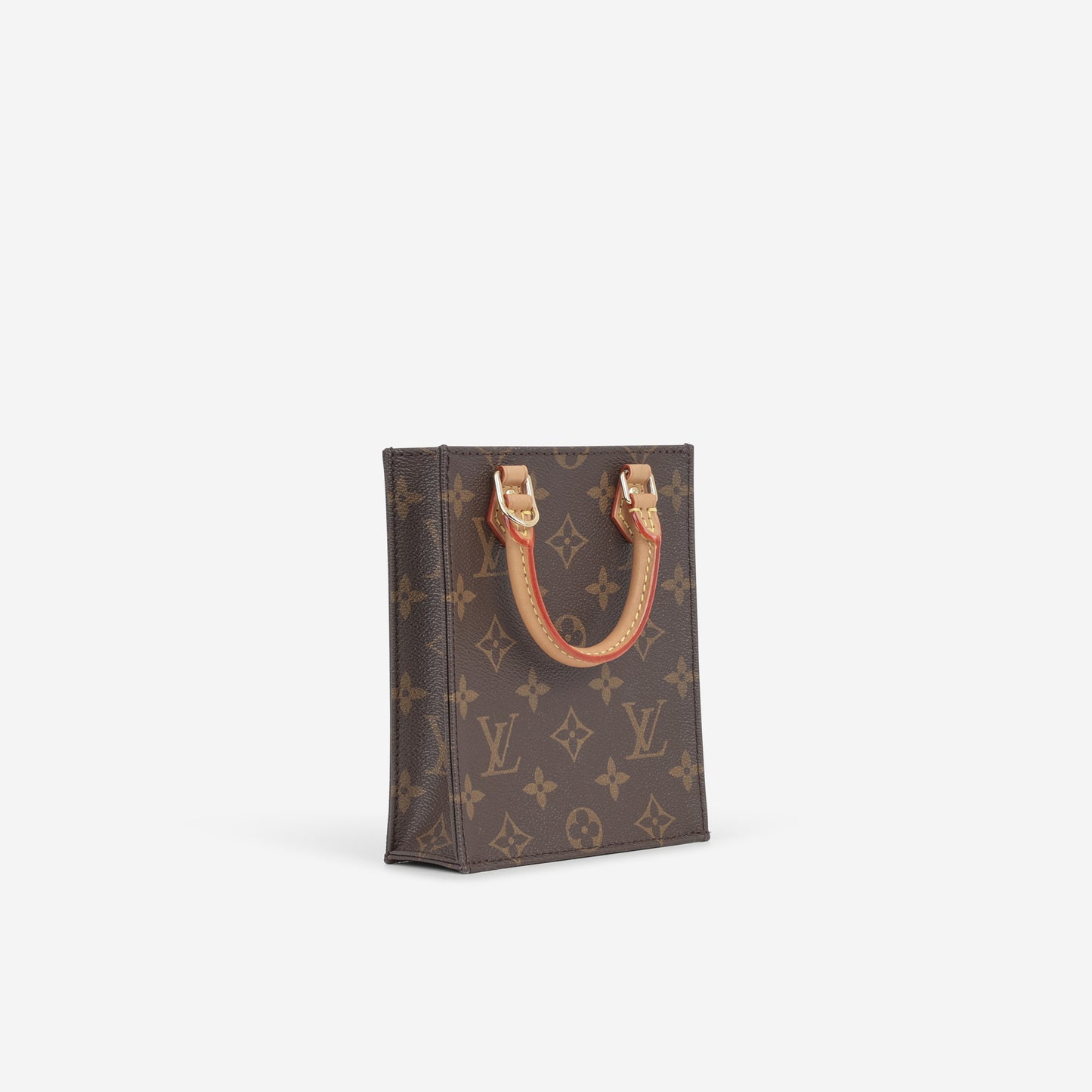 Louis Vuitton Petit Sac Plat - Monogram | Gold Hardware