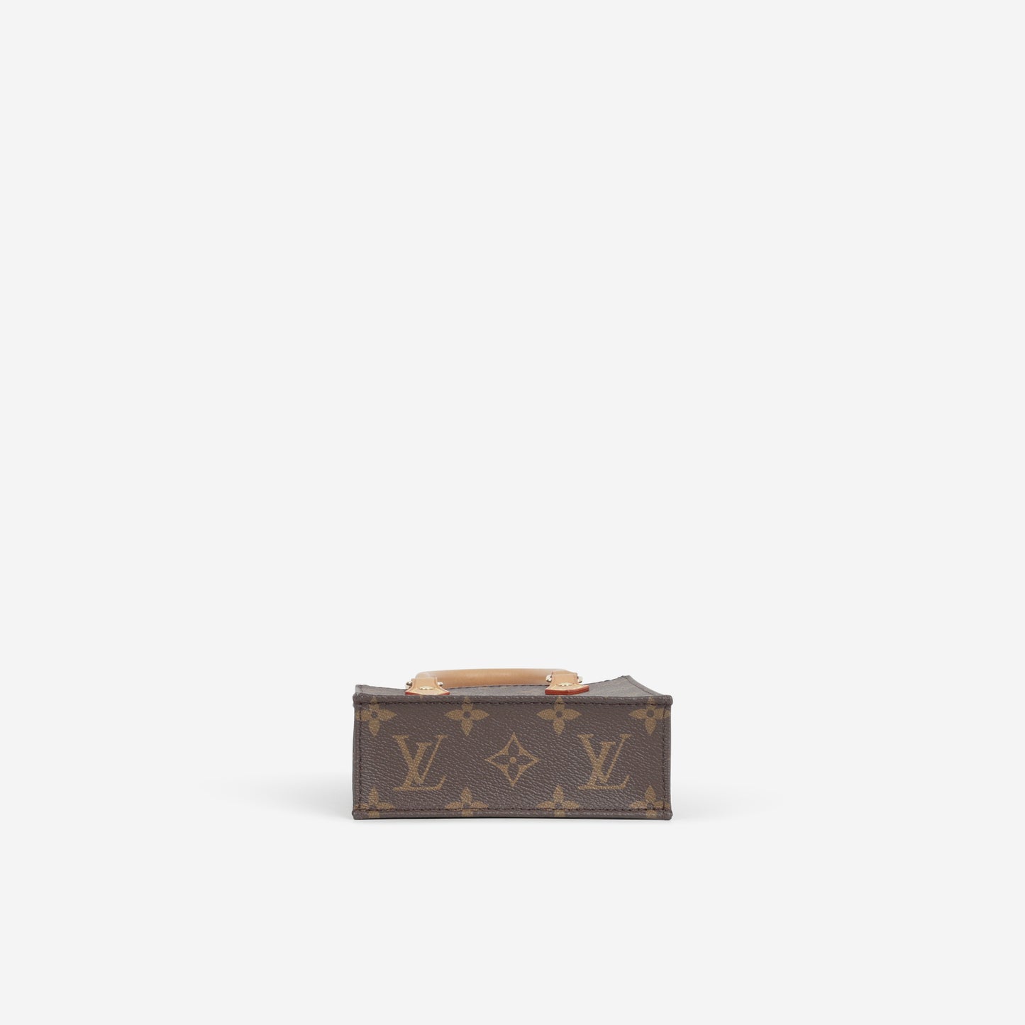 Louis Vuitton Petit Sac Plat - Monogram | Gold Hardware