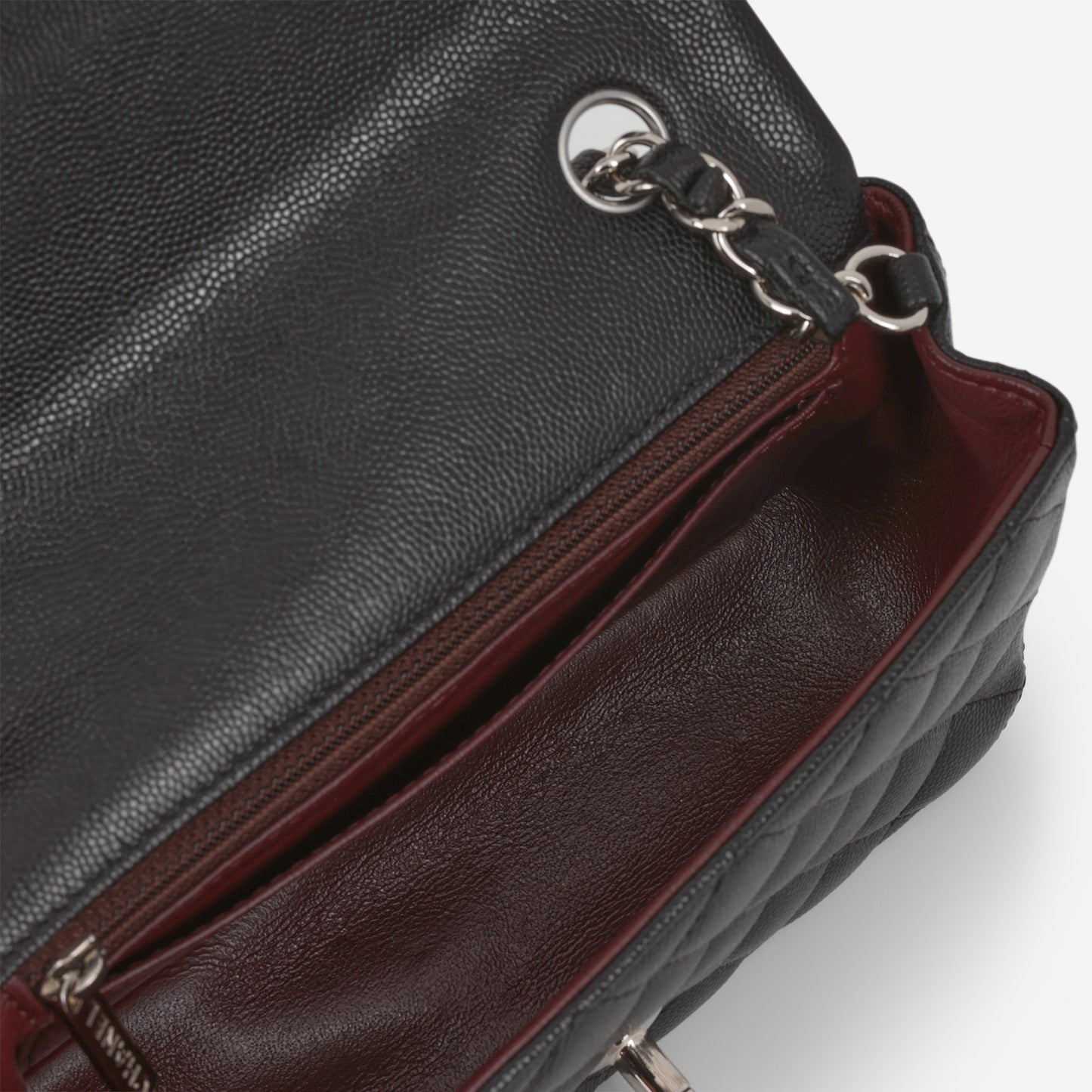 Chanel Classic Mini Flap Rectangular - Black Caviar | Silver Hardware