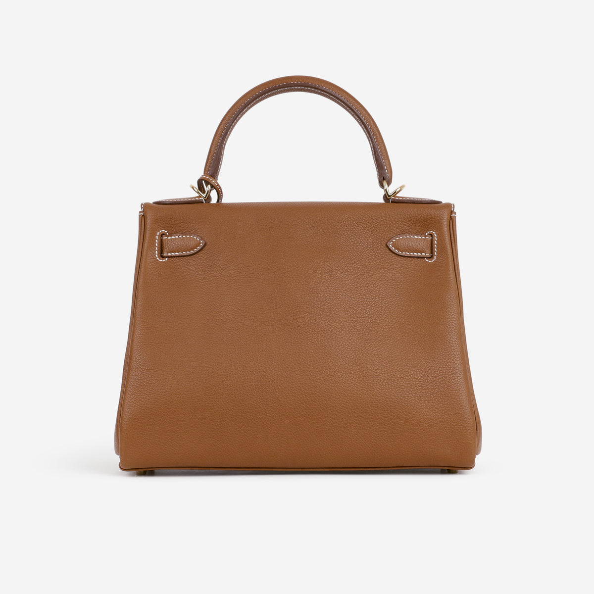 Hermès Kelly 28 - Fauve Barenia Faubourg | Gold Hardware