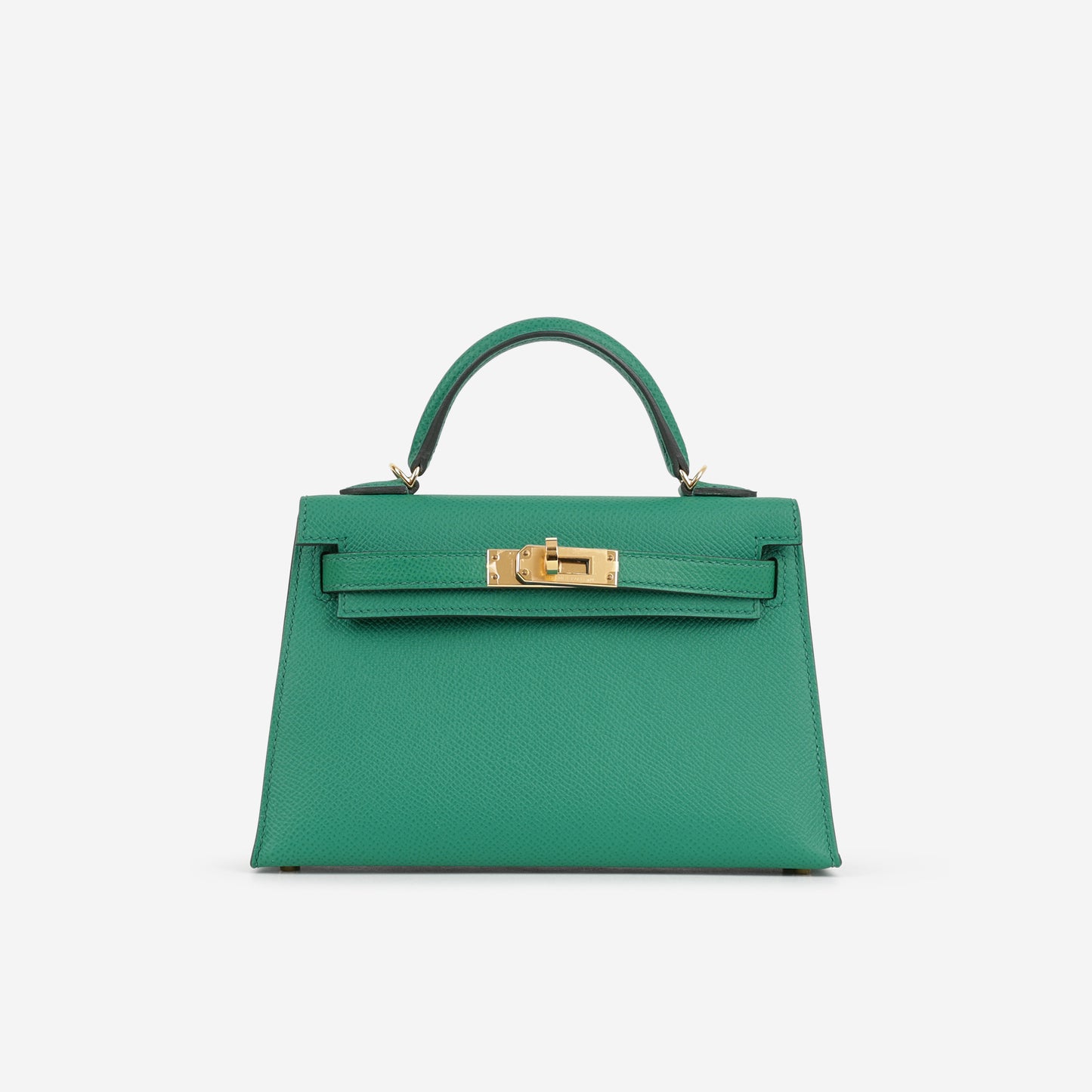 Hermès Mini Kelly - Vert Vertigo Epsom | Gold Hardware - Bagista