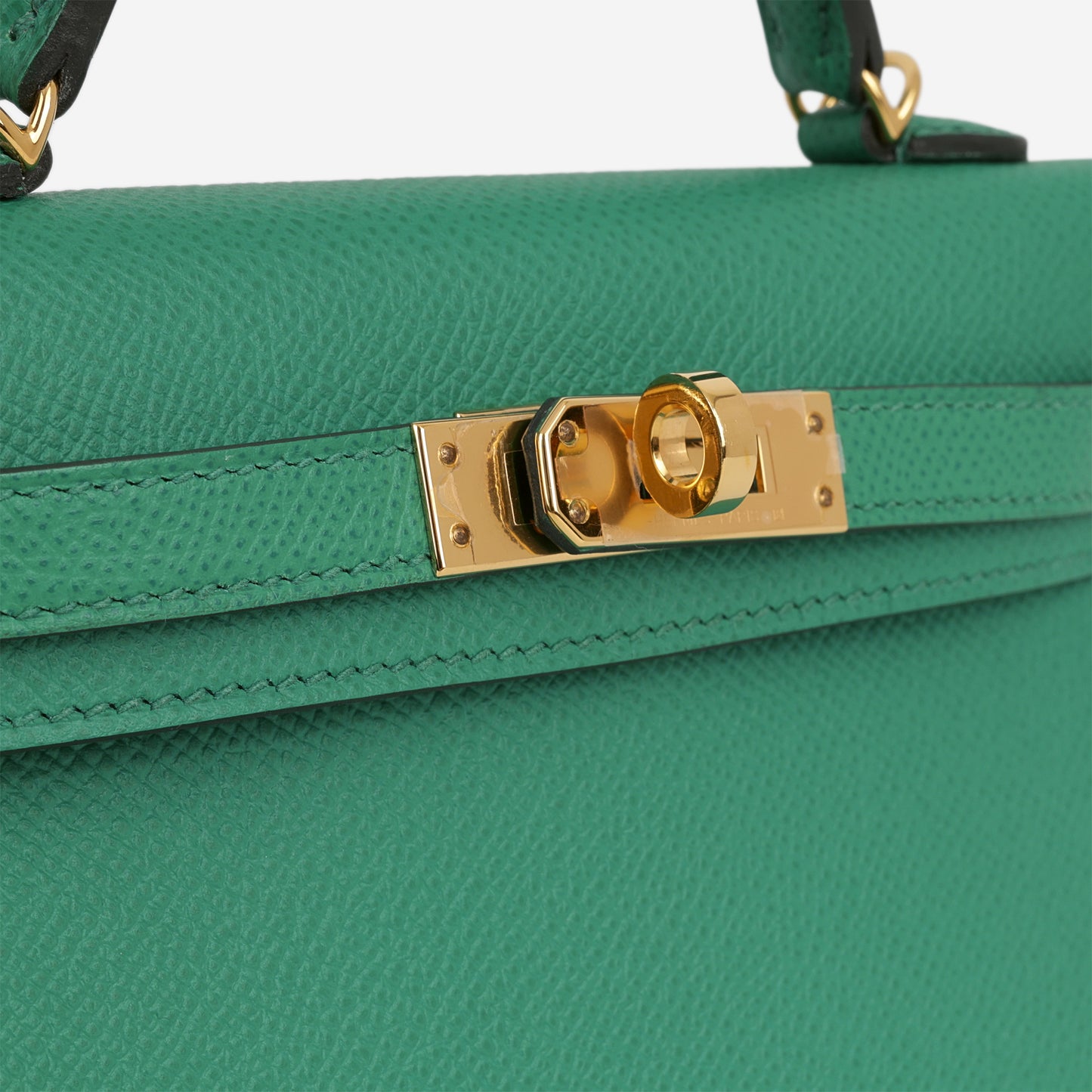 Hermès Mini Kelly - Vert Vertigo Epsom | Gold Hardware - Bagista