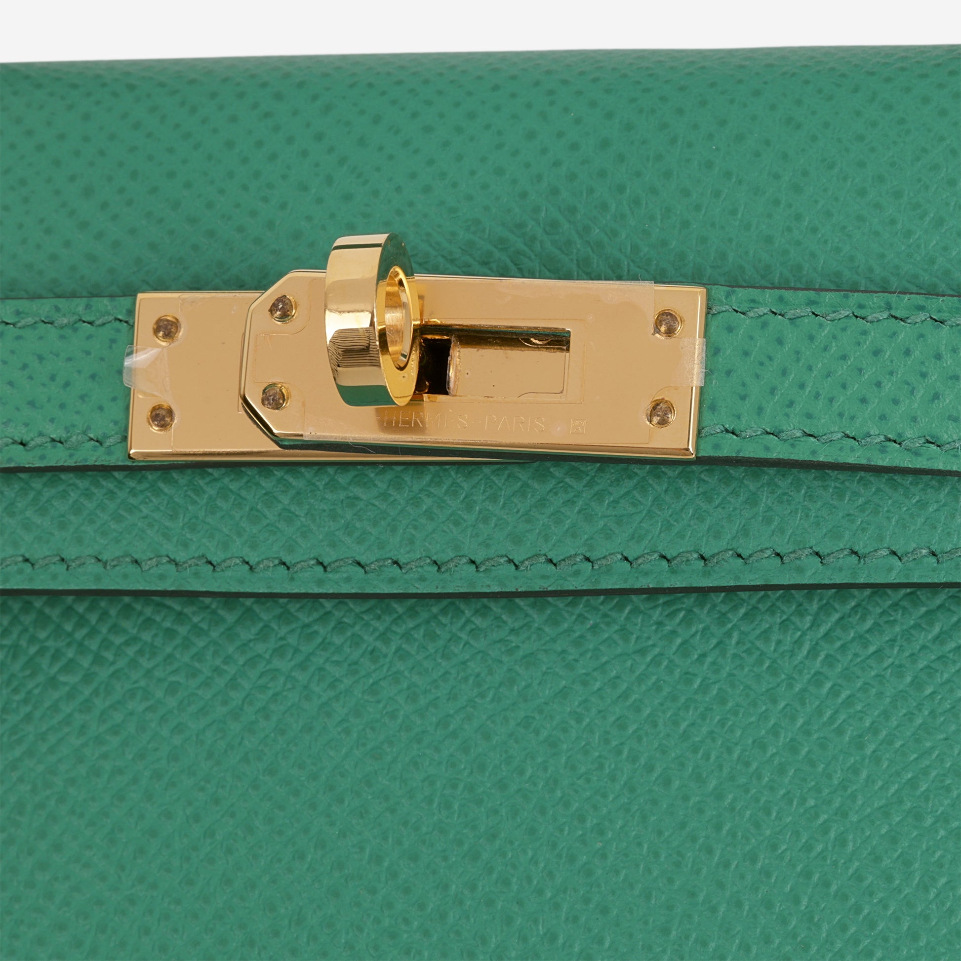 Hermès Mini Kelly - Vert Vertigo Epsom | Gold Hardware - Bagista
