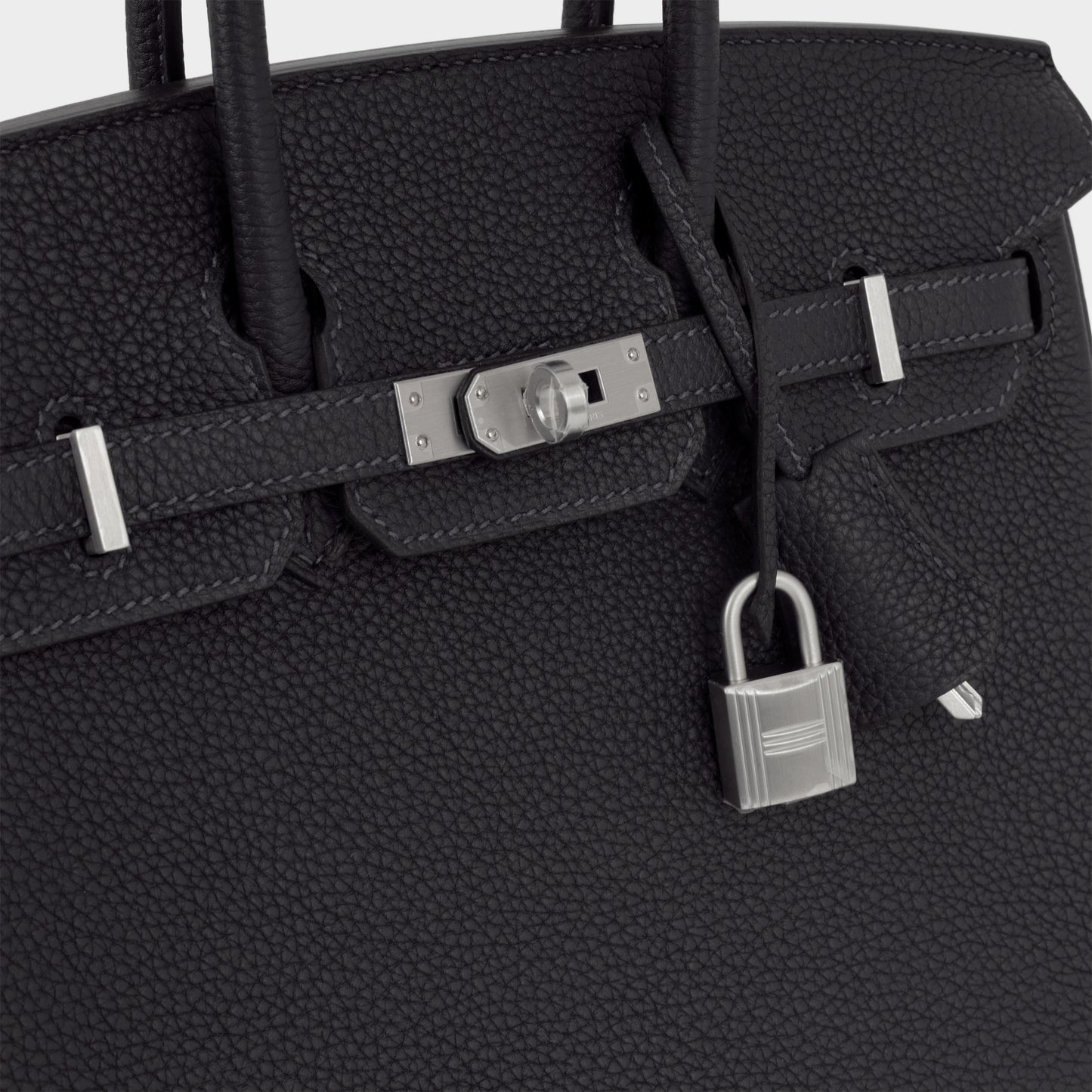 Hermès Birkin 25 - Caban Togo | Brushed Palladium Hardware - Bagista