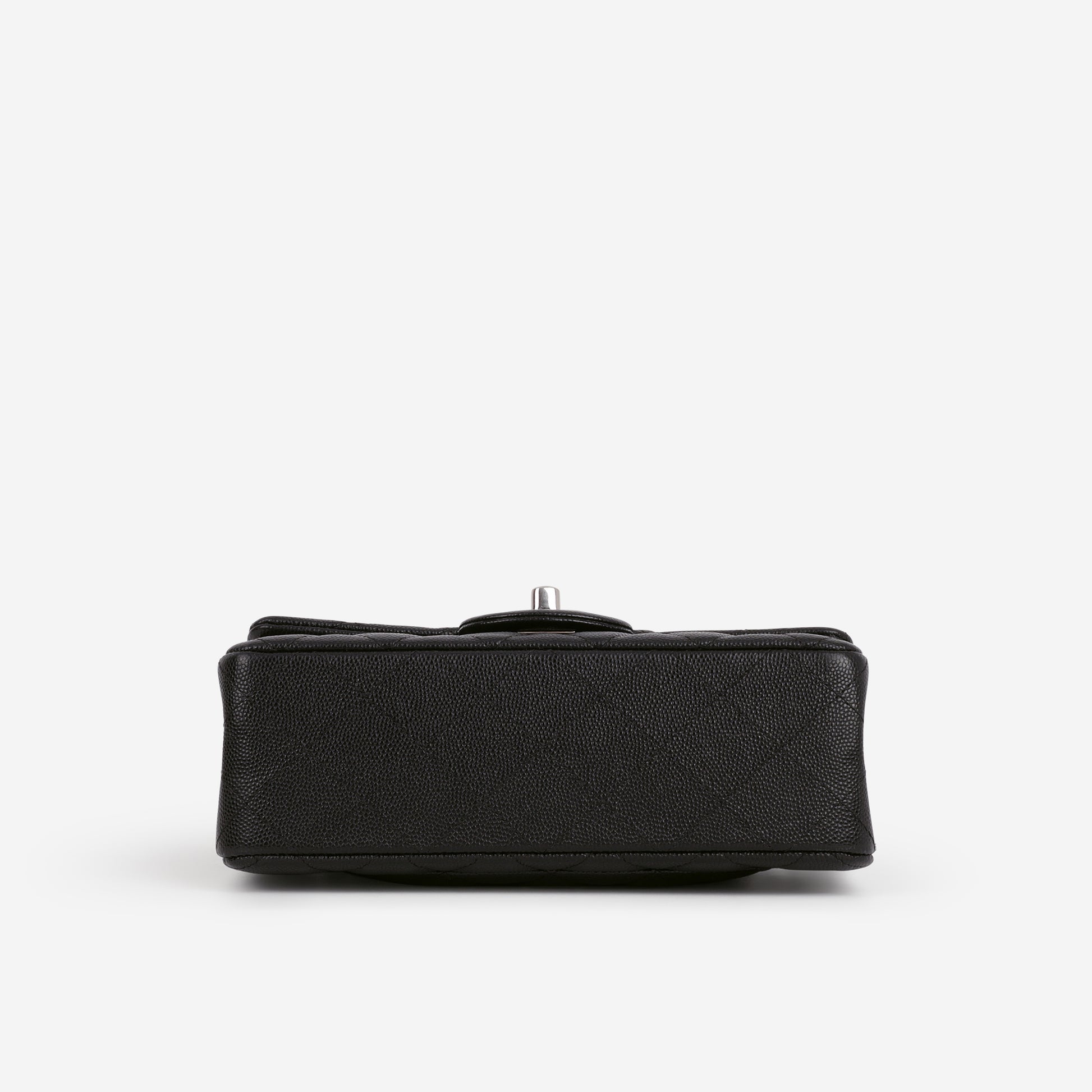 Chanel Classic Mini Flap Rectangular - Black Caviar | Silver Hardware - Bagista
