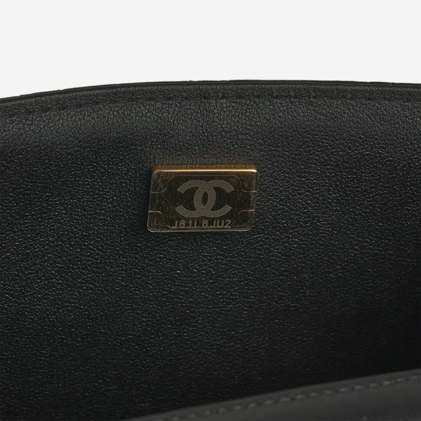 Chanel Mini Flap Square - Black Lambskin | Champagne Gold Hardware