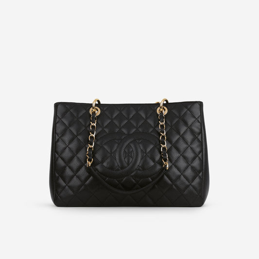 Chanel GST - Black Caviar | Gold Hardware - Bagista