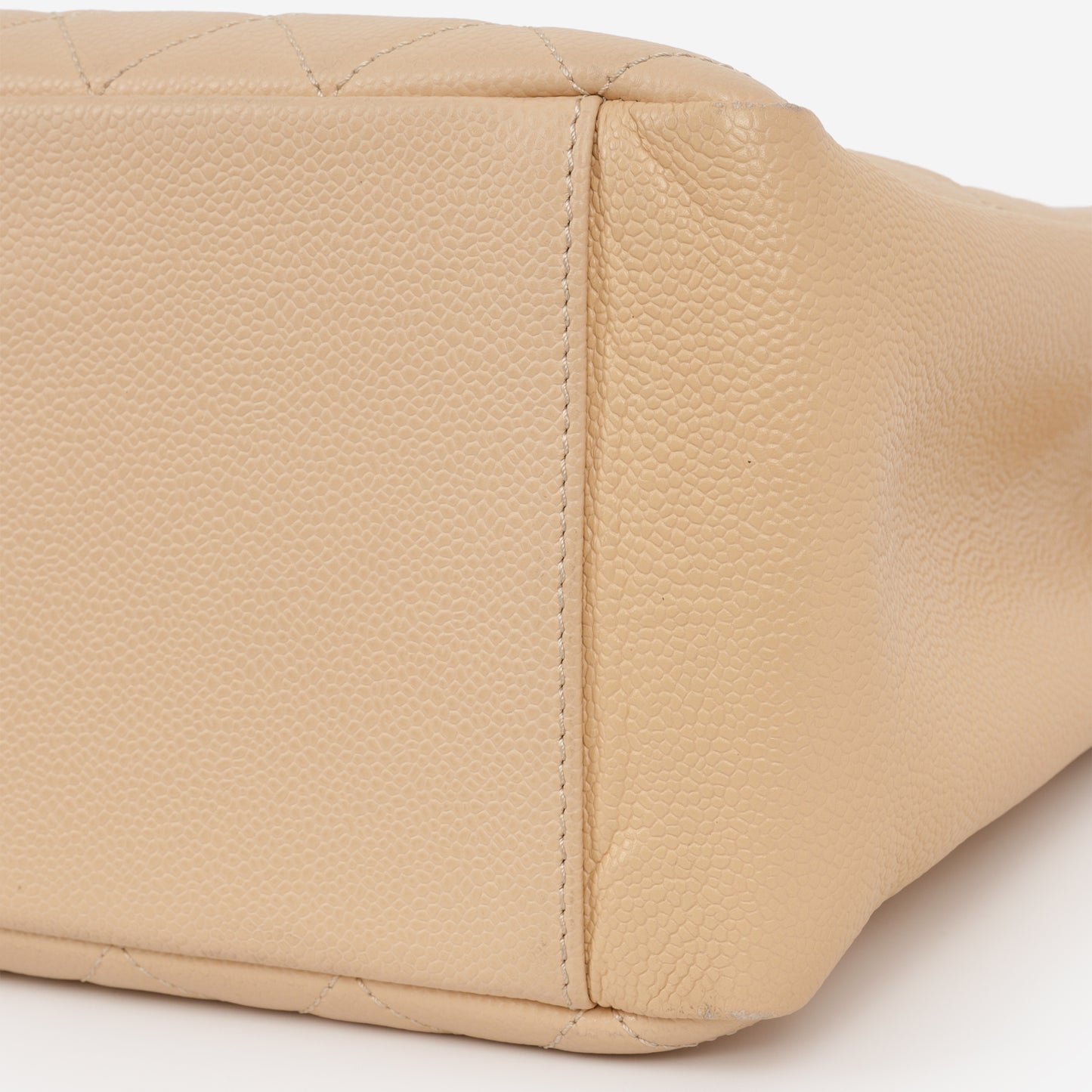 Chanel GST - Beige Caviar | Gold Hardware