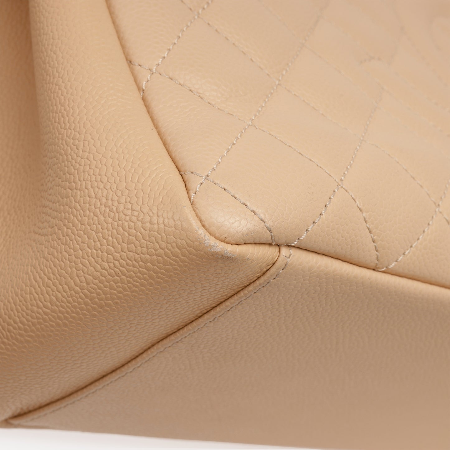 Chanel GST - Beige Caviar | Gold Hardware