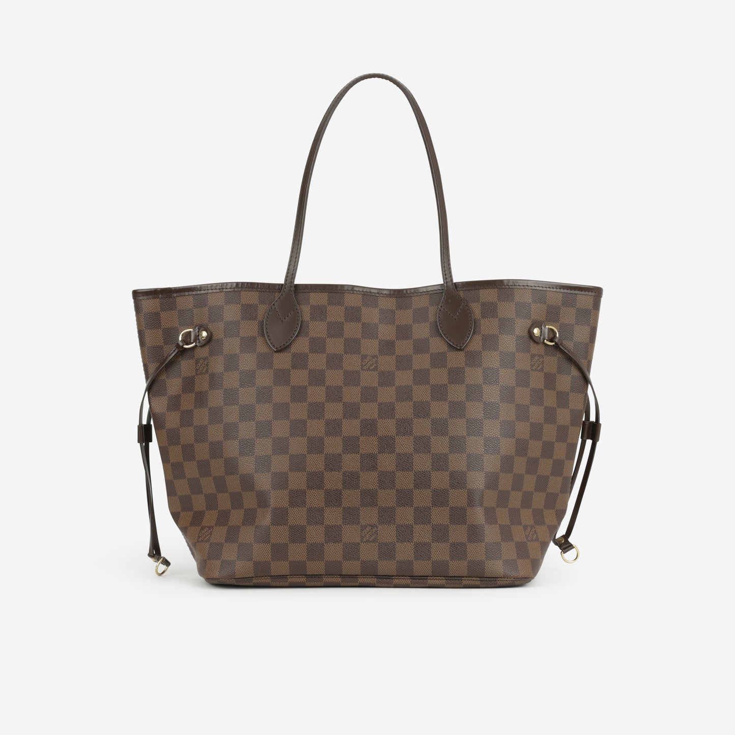 Louis Vuitton Neverfull MM - Damier Ebene | Gold Hardware - Bagista
