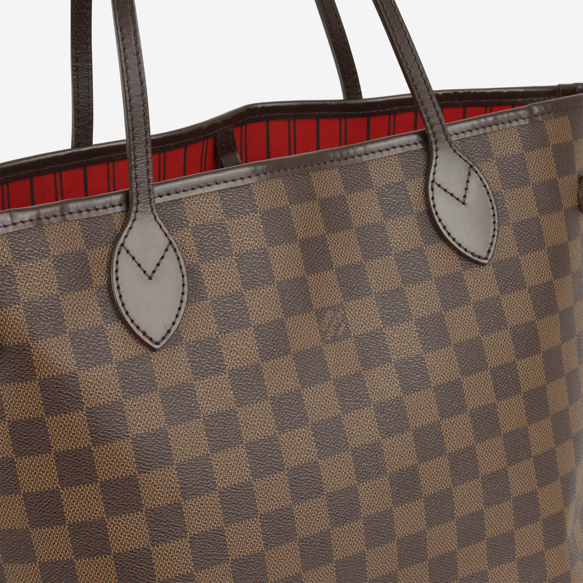 Louis Vuitton Neverfull MM - Damier Ebene | Gold Hardware - Bagista