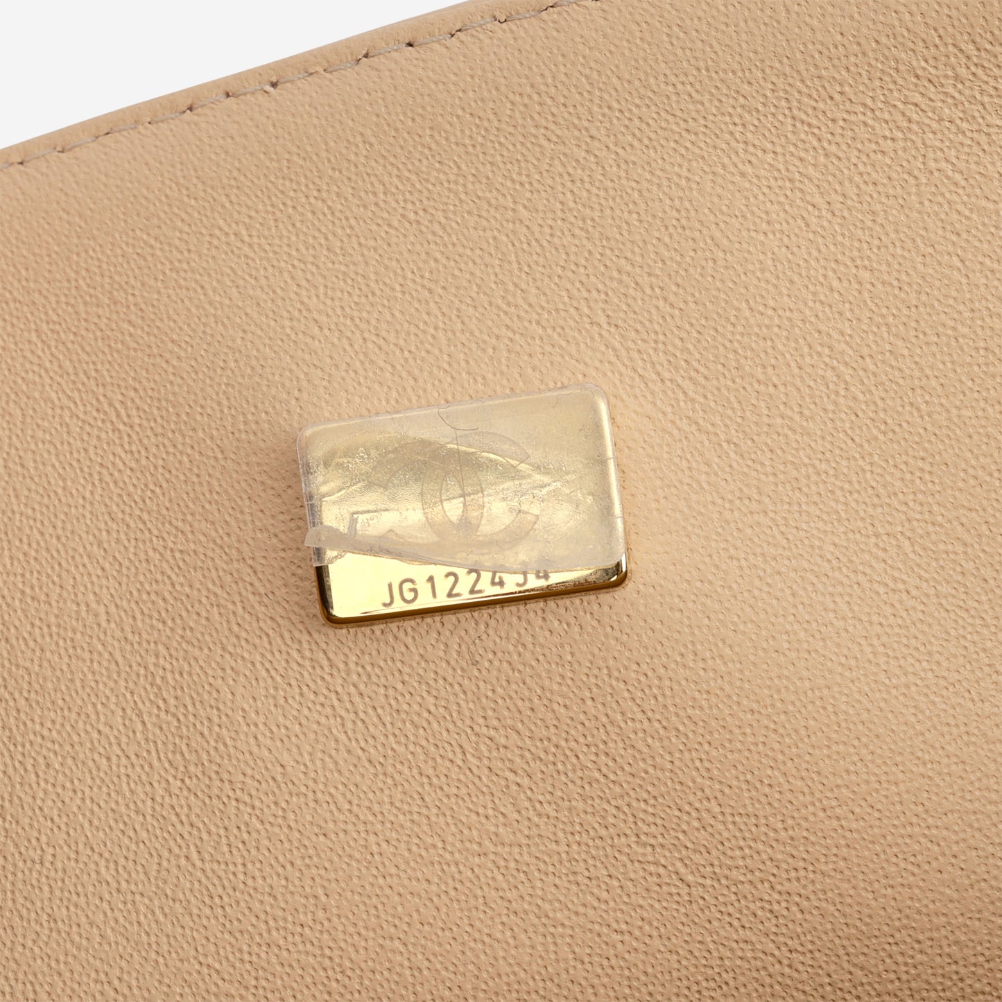 Chanel Classic Jumbo Double Flap - Beige Caviar | Gold Hardware