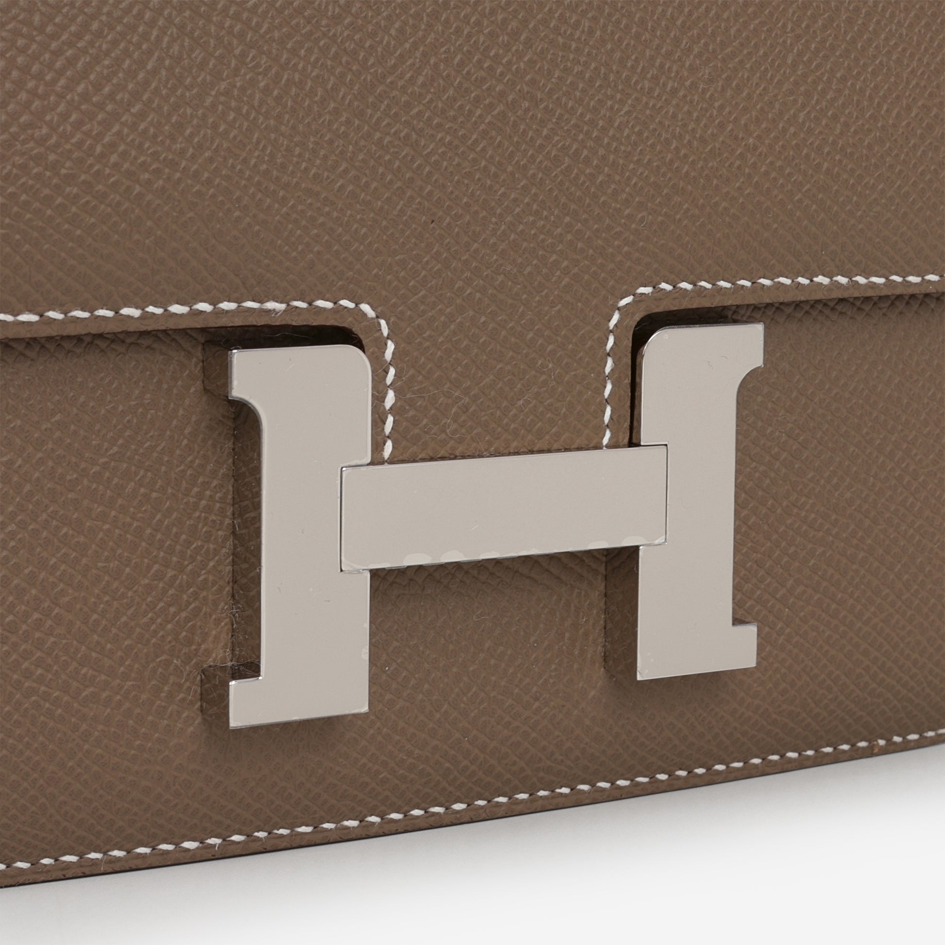 Hermès Constance 18  - Etoupe Epsom | Palladium Hardware - Bagista