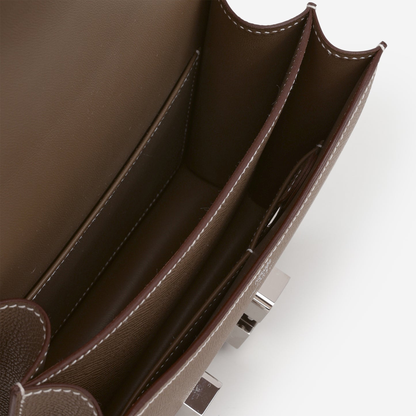 Hermès Constance 18  - Etoupe Epsom | Palladium Hardware - Bagista