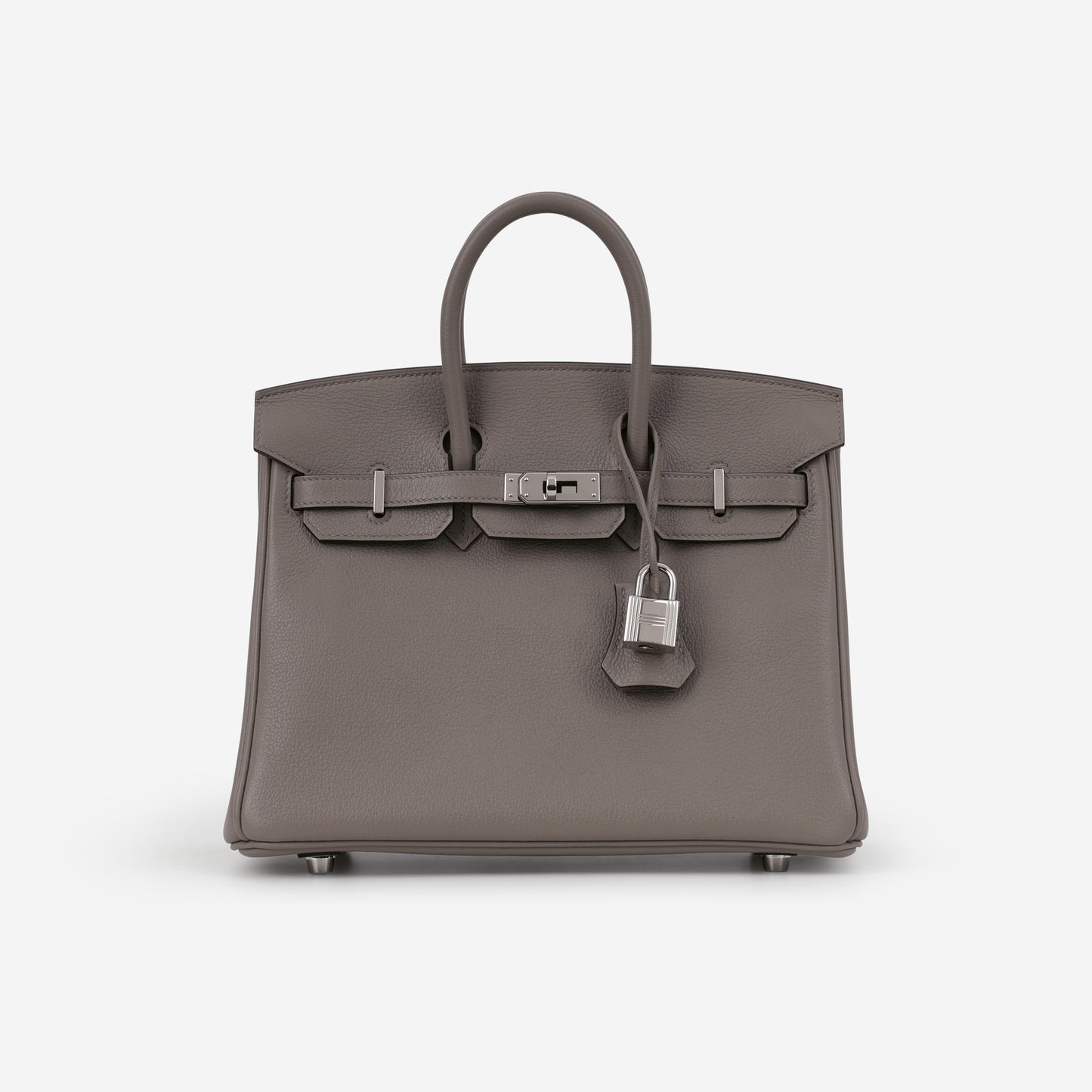 Hermès Birkin 25 - Gris Asphalte Novillo | Palladium Hardware