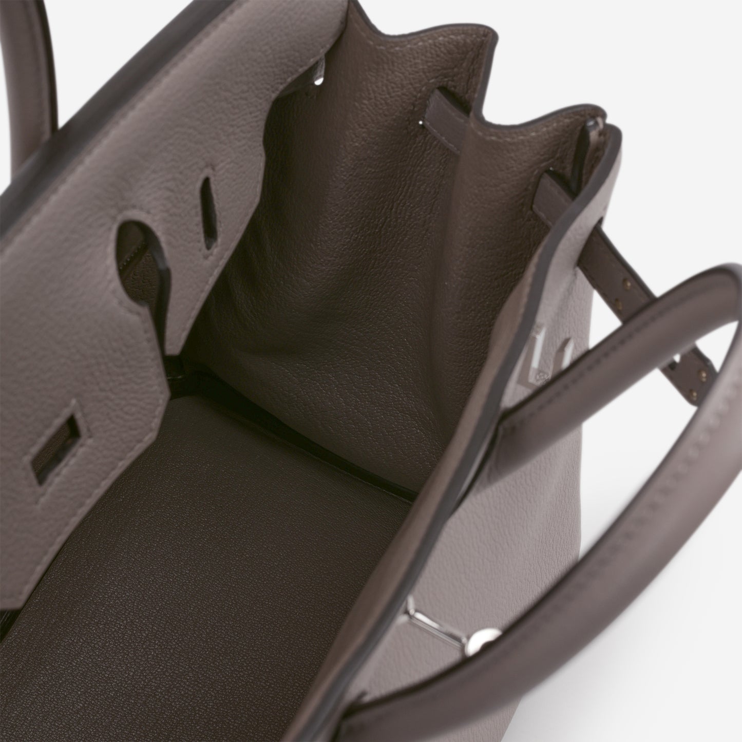 Hermès Birkin 25 - Gris Asphalte Novillo | Palladium Hardware