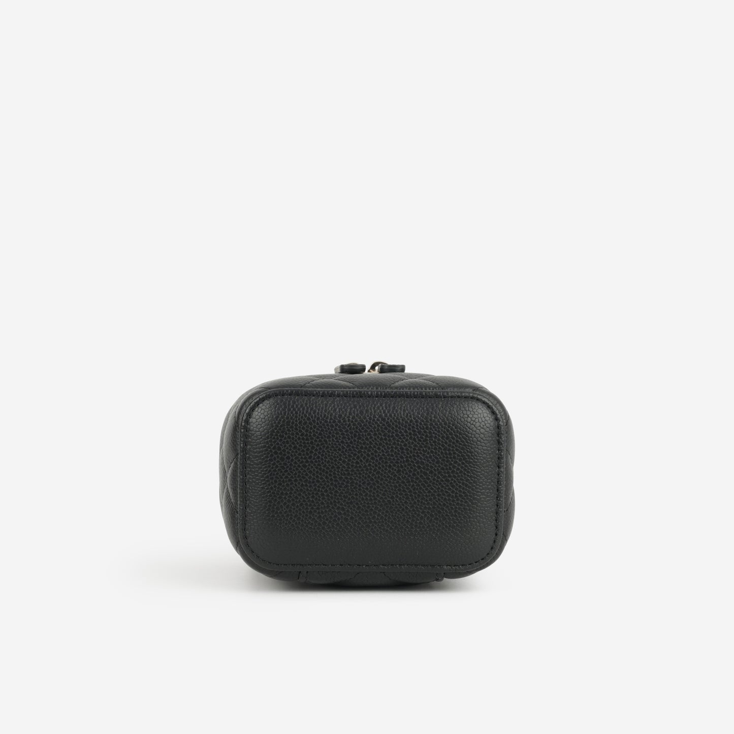 Chanel Mini Vanity on Chain - Black Caviar | Champagne Gold Hardware