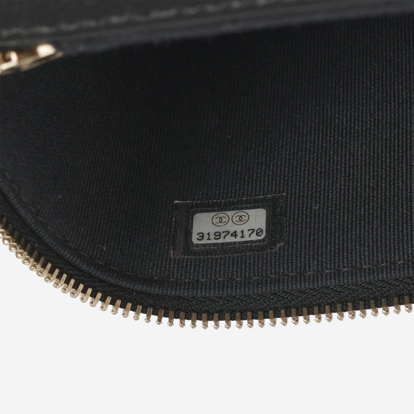 Chanel Mini Vanity on Chain - Black Caviar | Champagne Gold Hardware