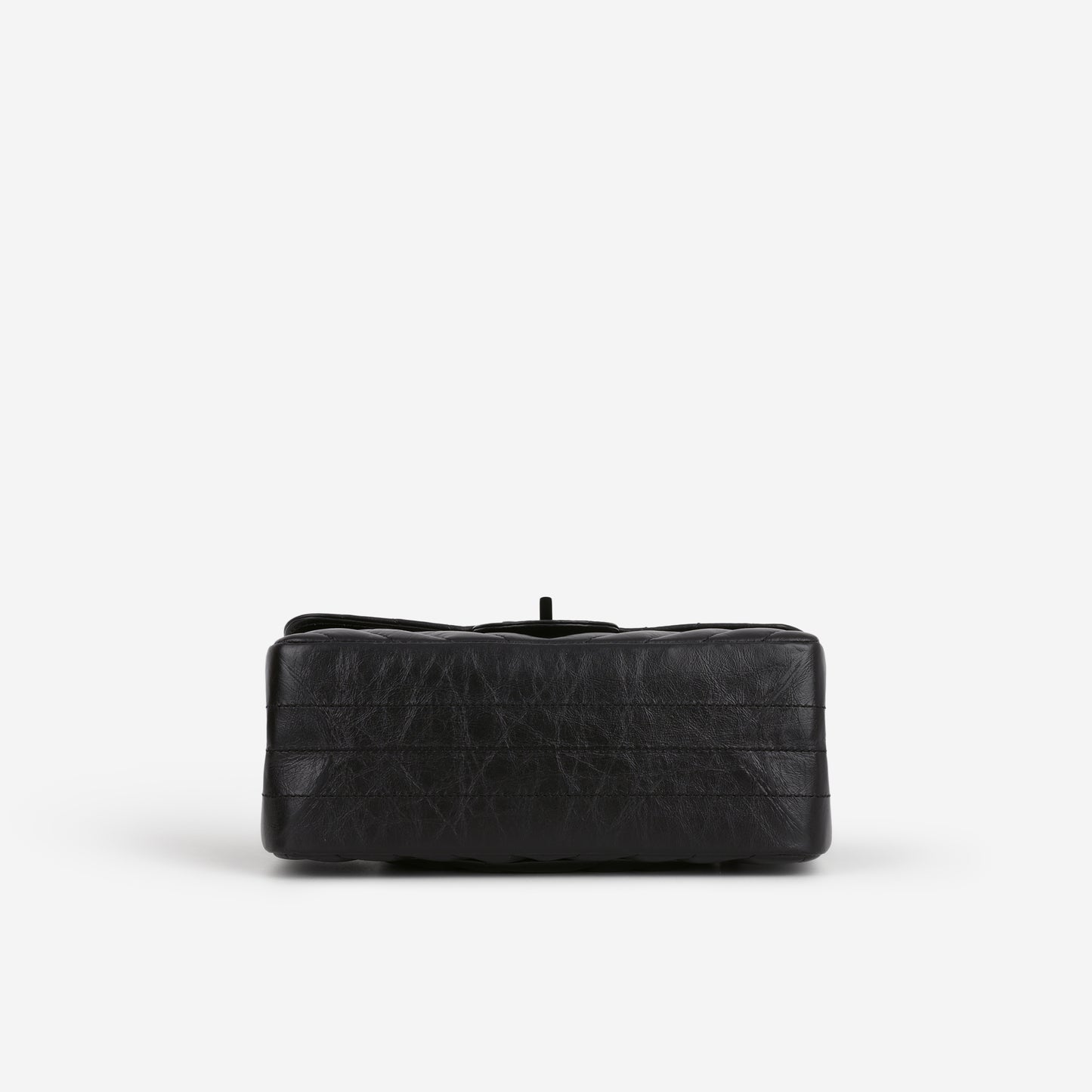 Chanel Mini 2.55 Reissue 224 - So Black Chevron Calfskin