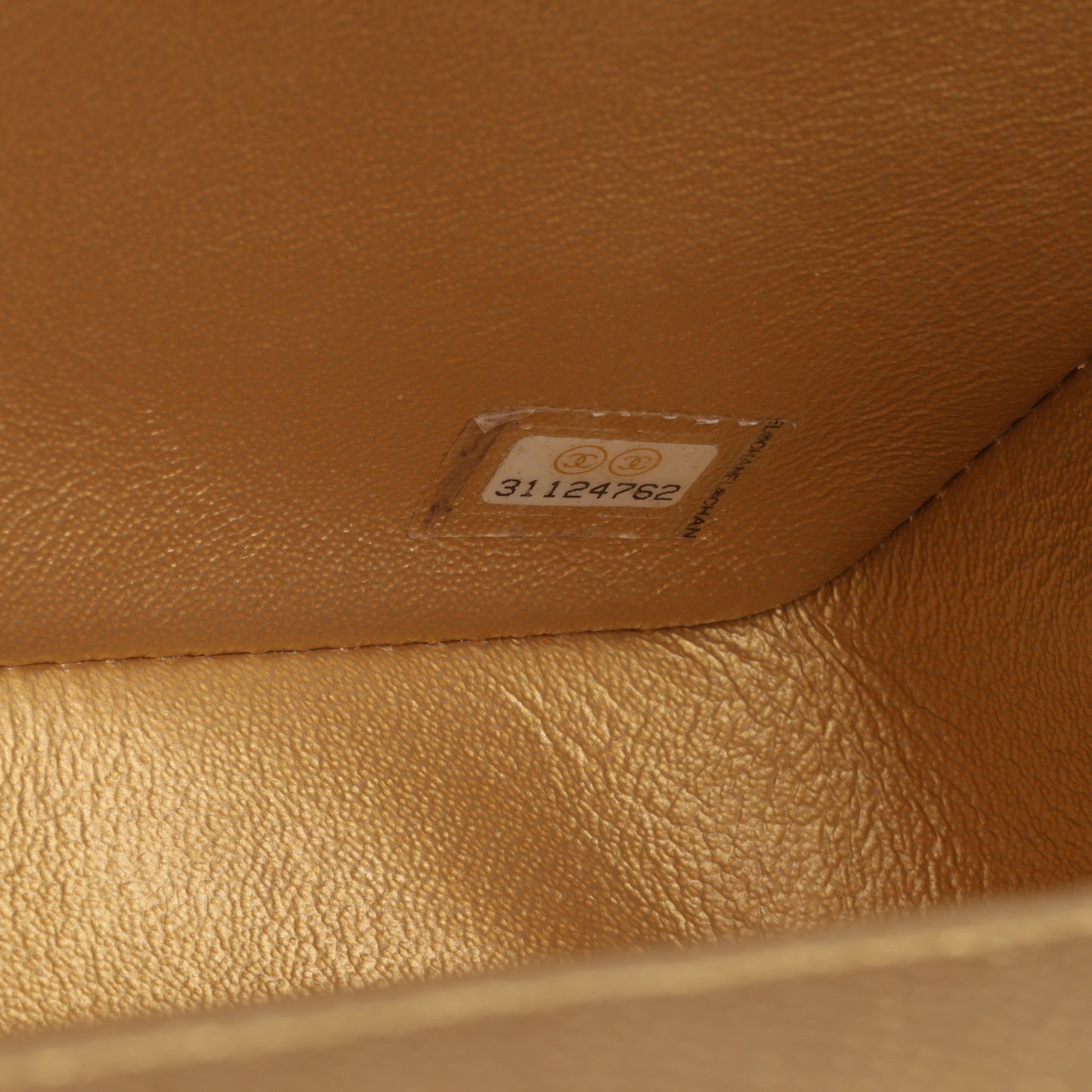 Chanel Mini Top Handle Flap - Gold Caviar  | Gold Hardware