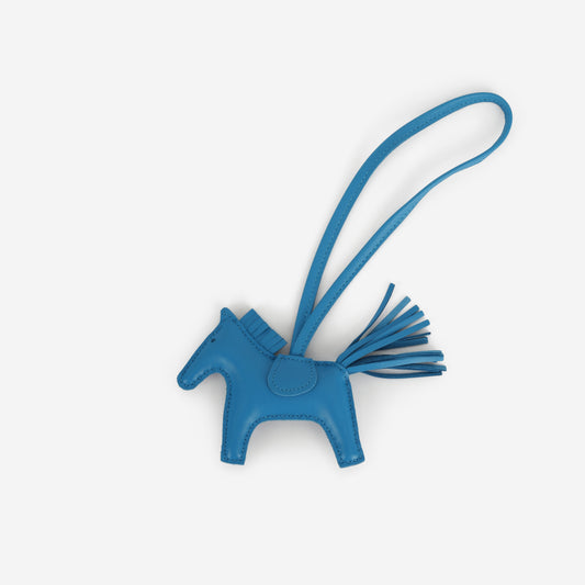 Hermès Rodeo PM - Bleu Zanzibar Agneau