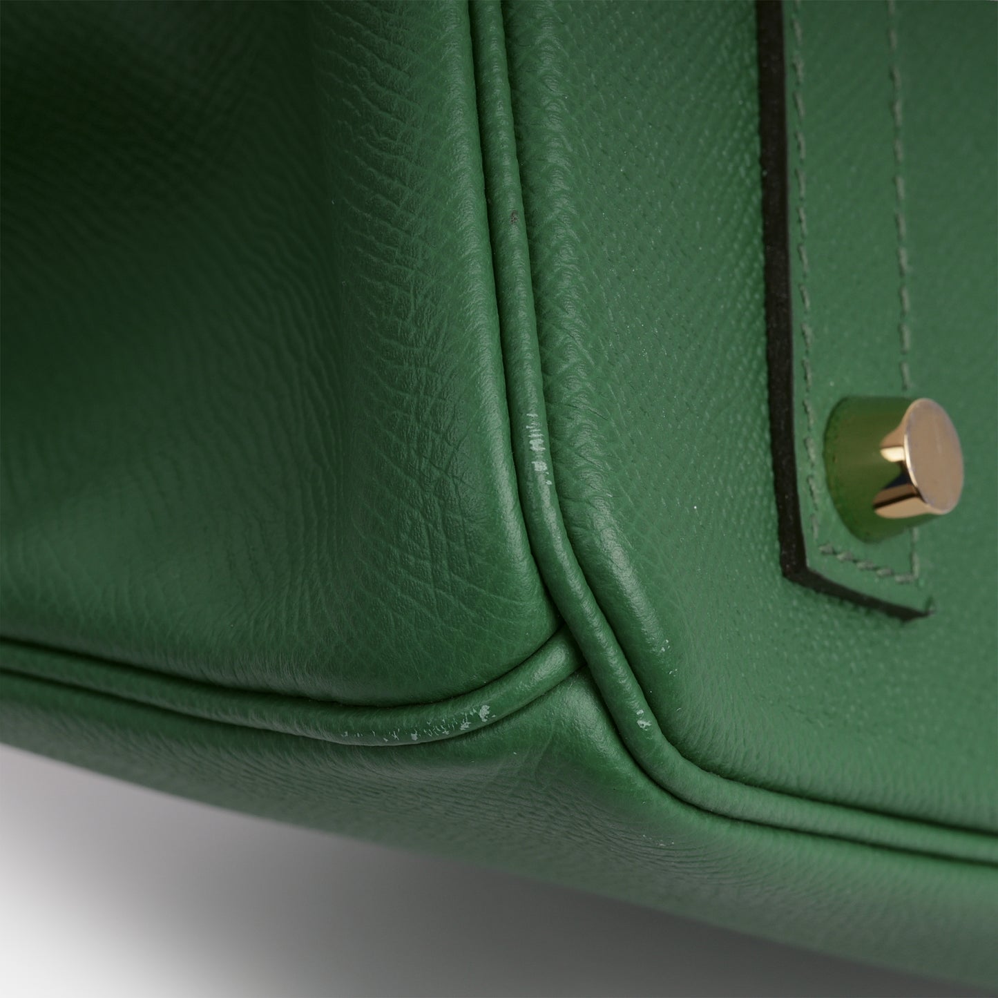 Hermès Birkin 35 - Vert Jade Epsom Retourne | Gold Hardware - Bagista