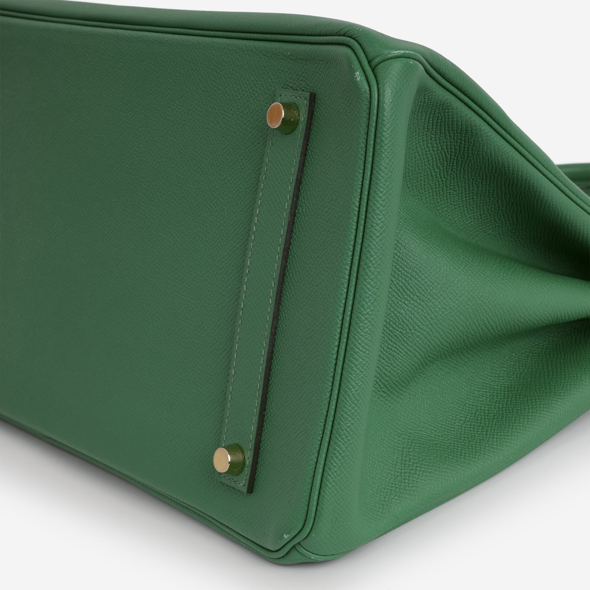 Hermès Birkin 35 - Vert Jade Epsom Retourne | Gold Hardware - Bagista
