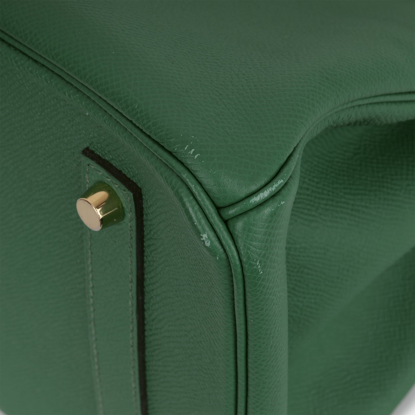 Hermès Birkin 35 - Vert Jade Epsom Retourne | Gold Hardware - Bagista