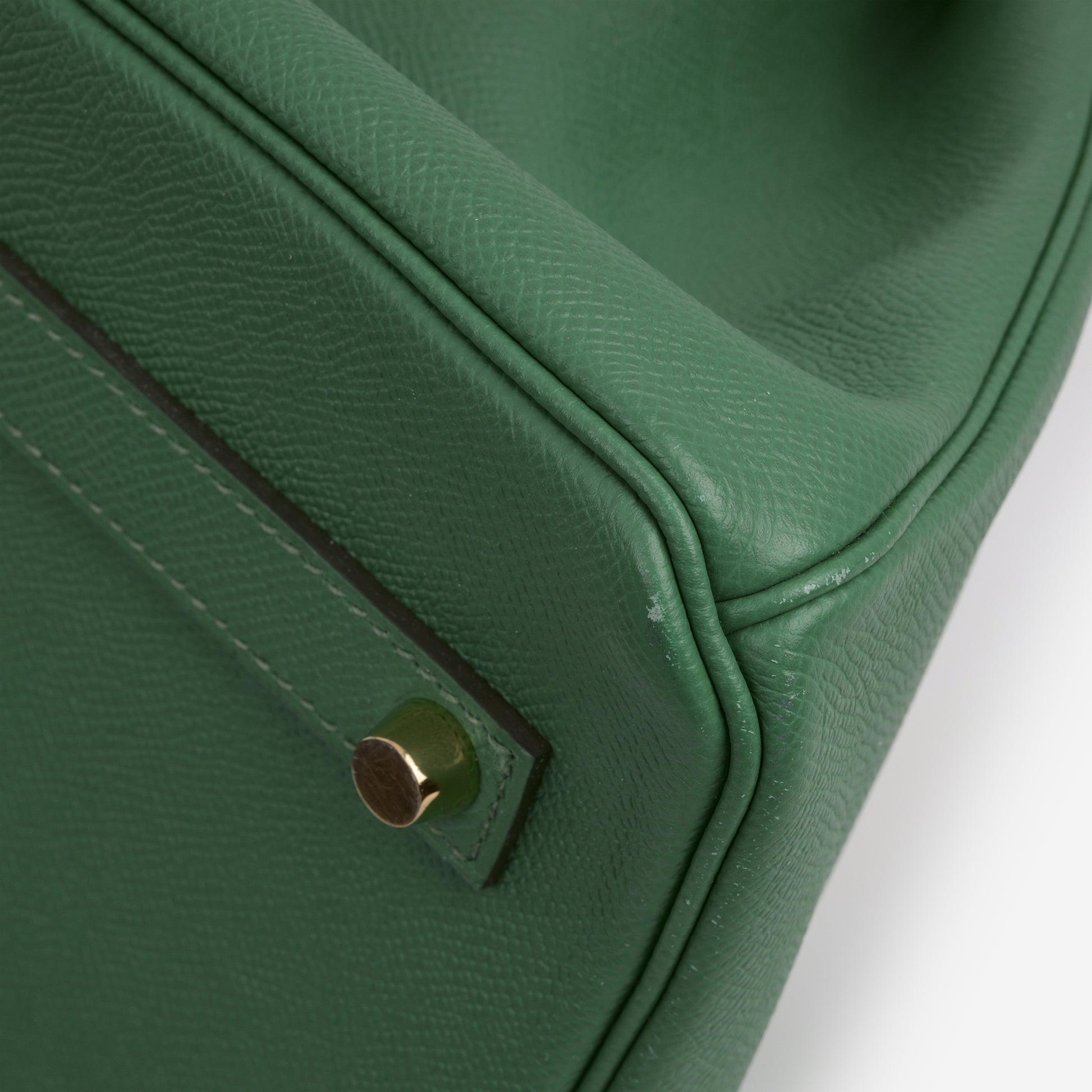Hermès Birkin 35 - Vert Jade Epsom Retourne | Gold Hardware - Bagista