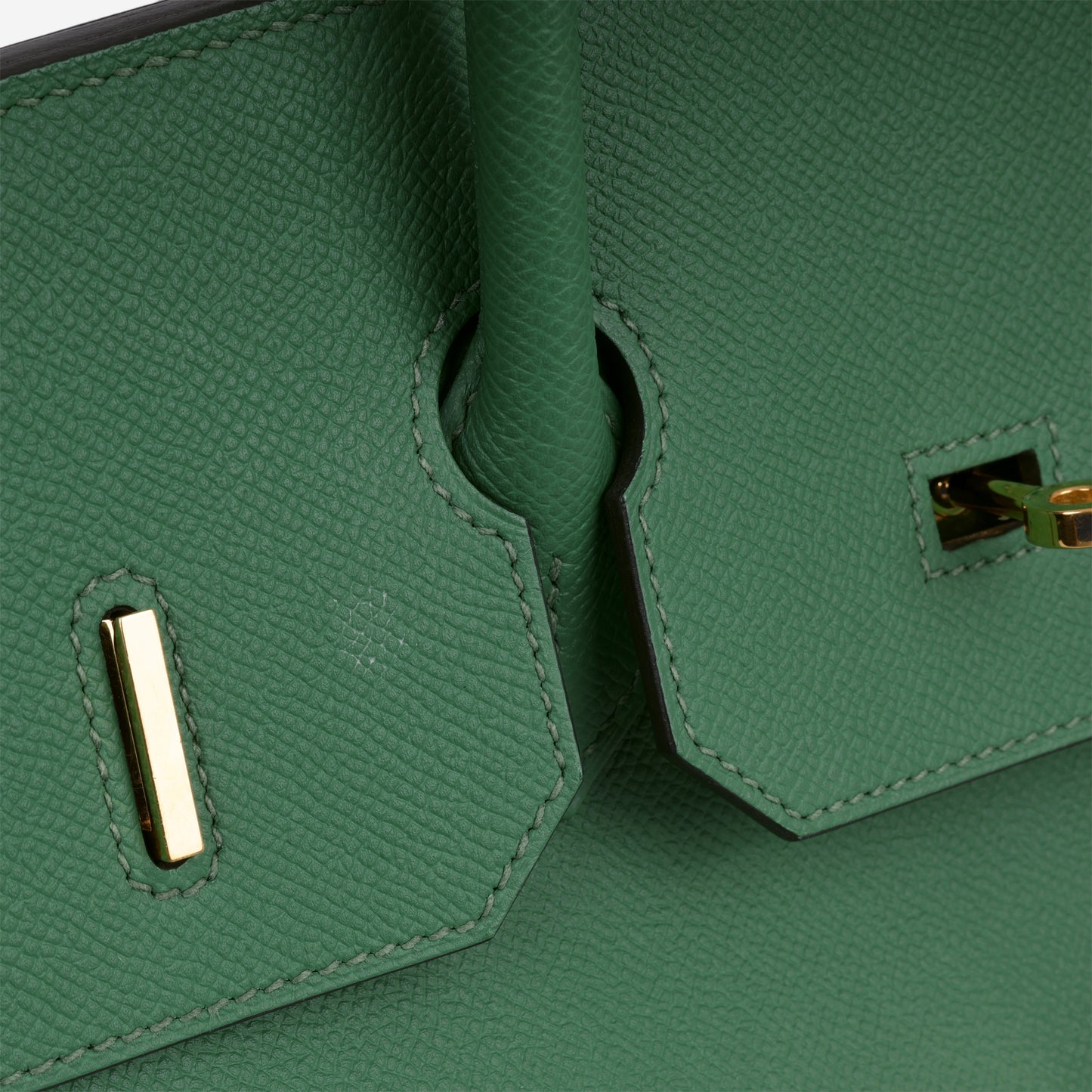Hermès Birkin 35 - Vert Jade Epsom Retourne | Gold Hardware - Bagista