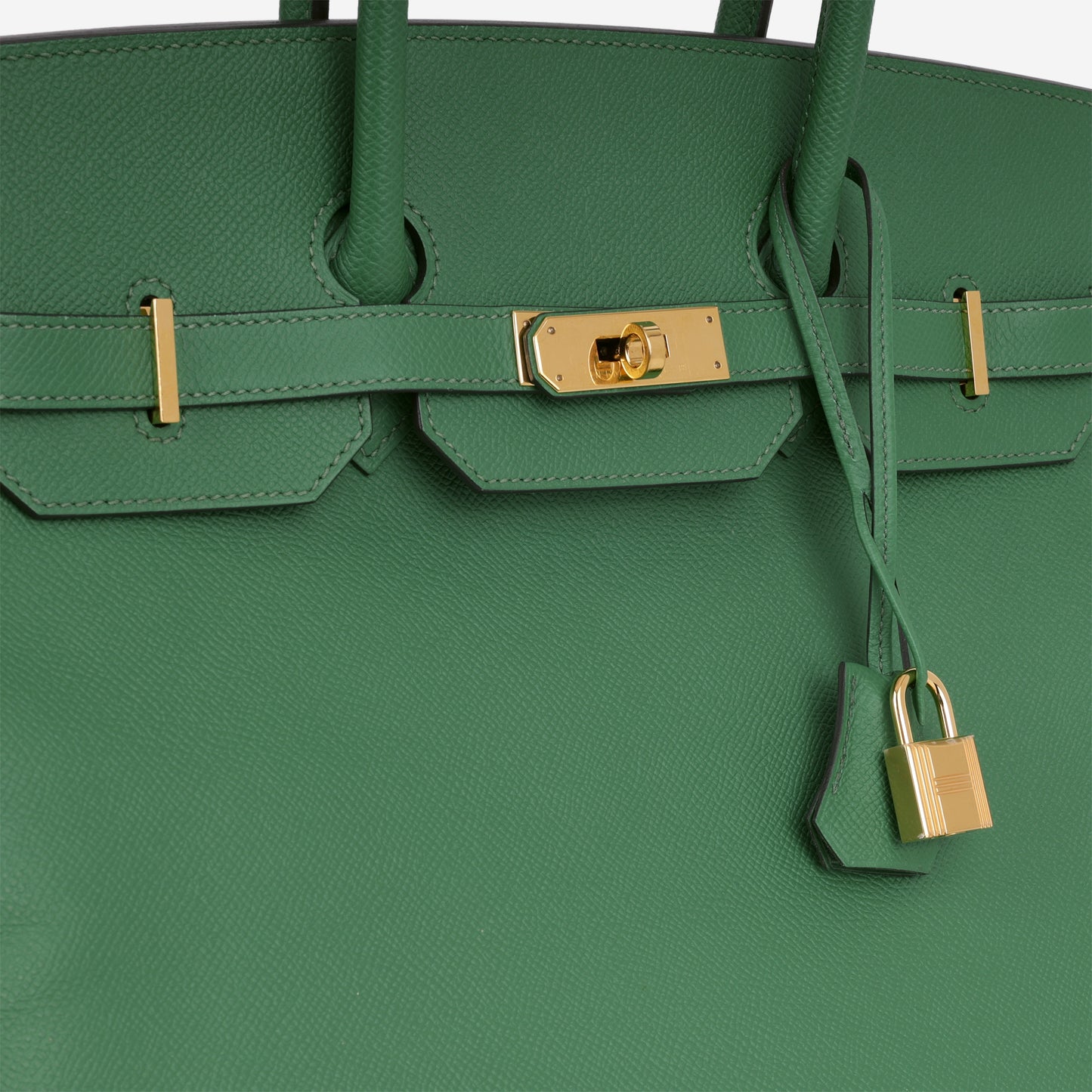 Hermès Birkin 35 - Vert Jade Epsom Retourne | Gold Hardware - Bagista