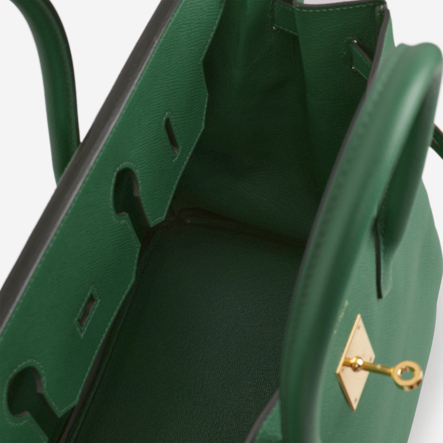 Hermès Birkin 35 - Vert Jade Epsom Retourne | Gold Hardware - Bagista