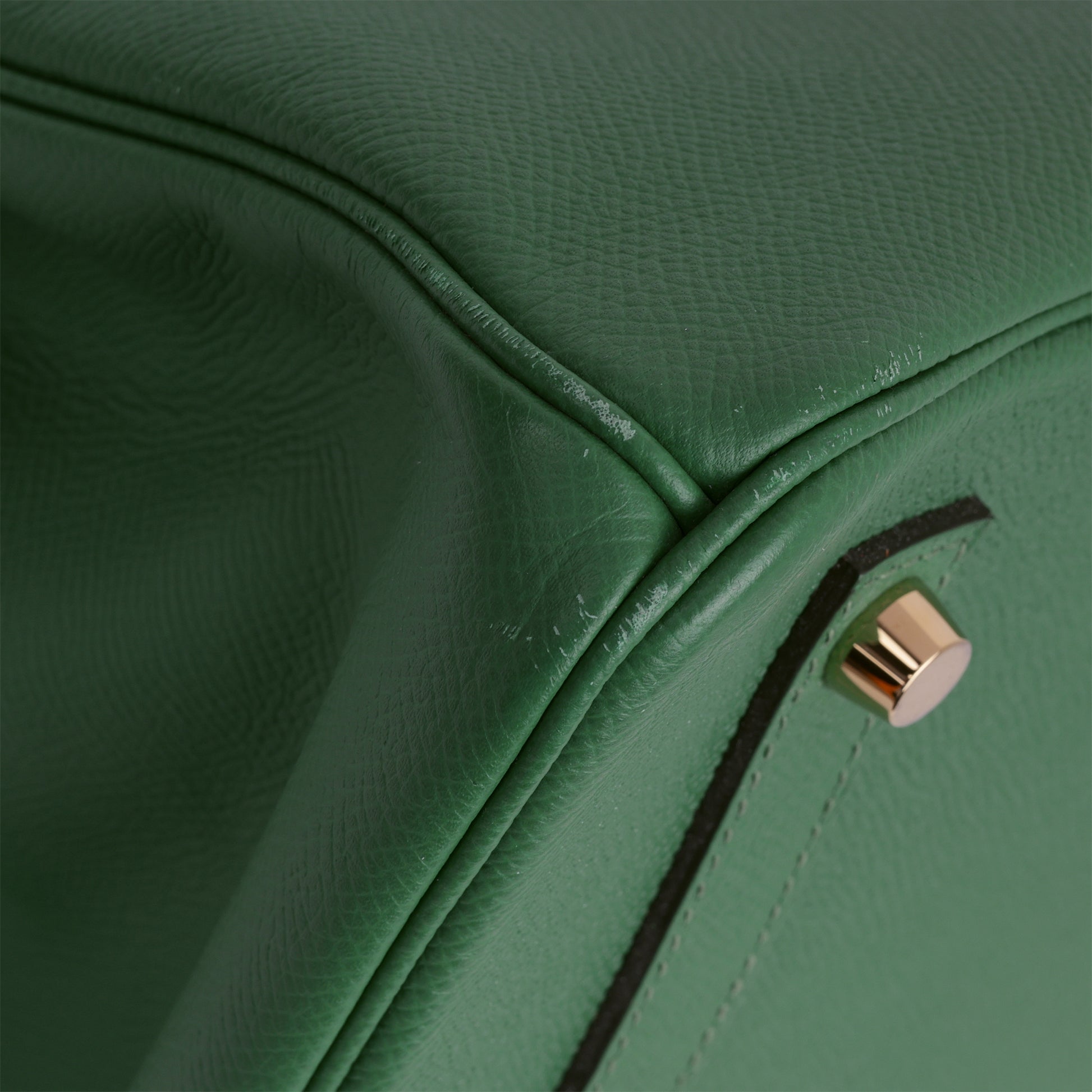 Hermès Birkin 35 - Vert Jade Epsom Retourne | Gold Hardware - Bagista