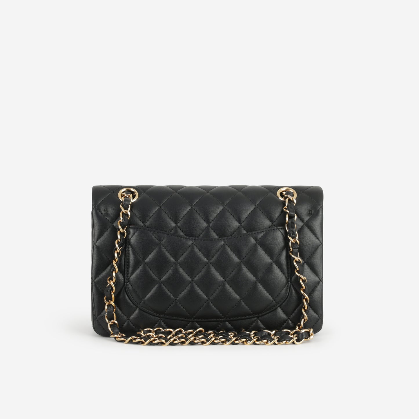 Chanel Small Classic Flap - Black Lambskin | Gold Hardware