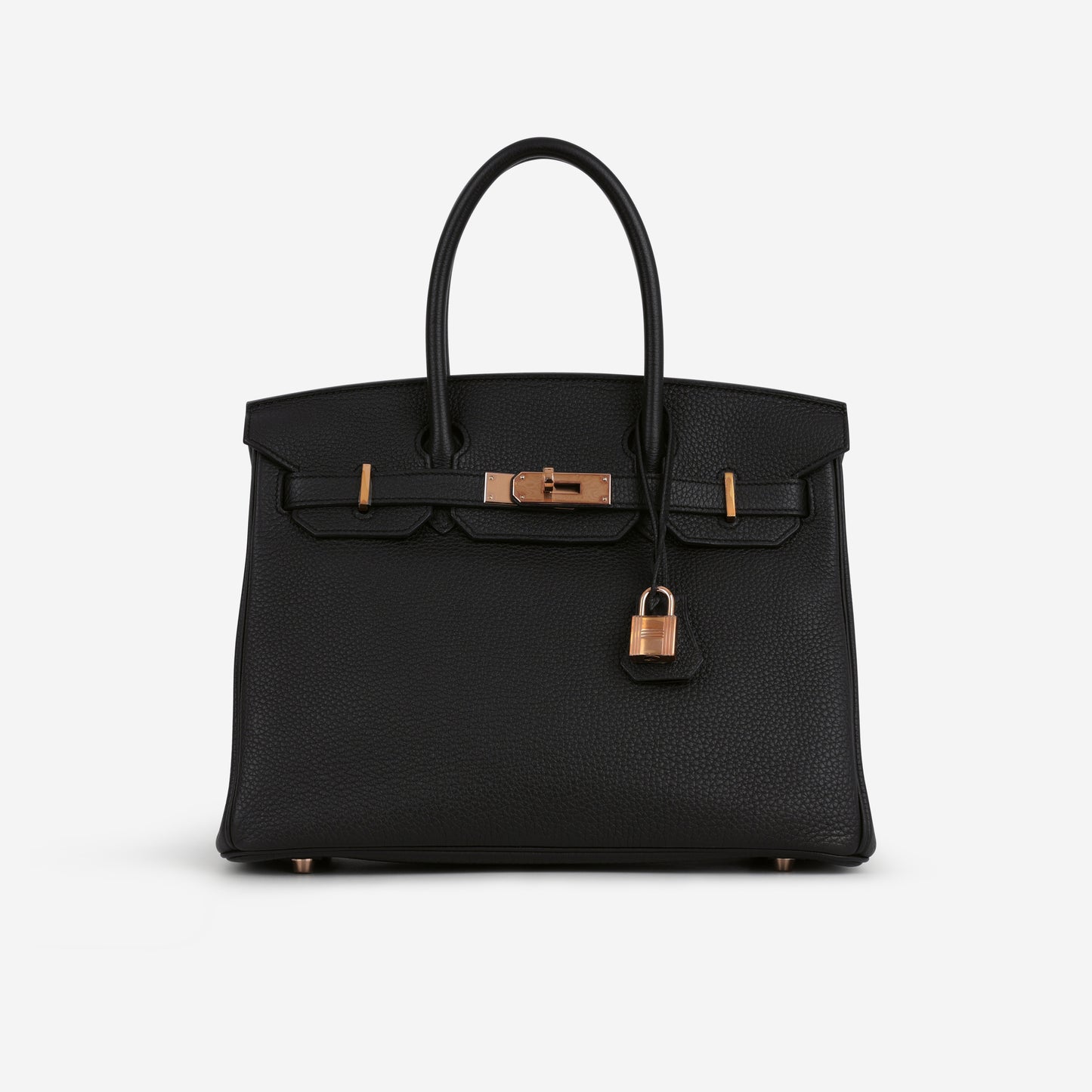 Hermès Birkin 30 - Black Togo | Rose Gold Hardware