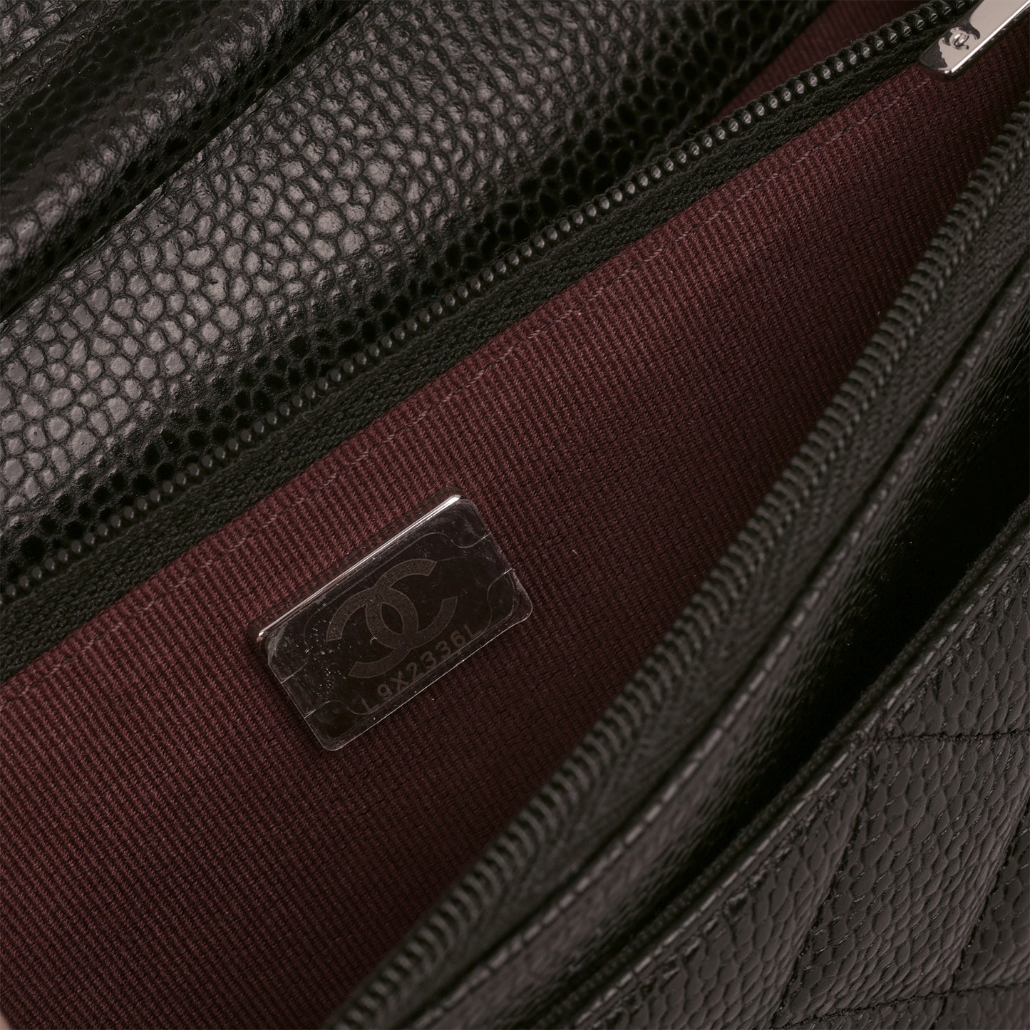 Chanel Classic Wallet on Chain - Black Caviar | Silver Hardware