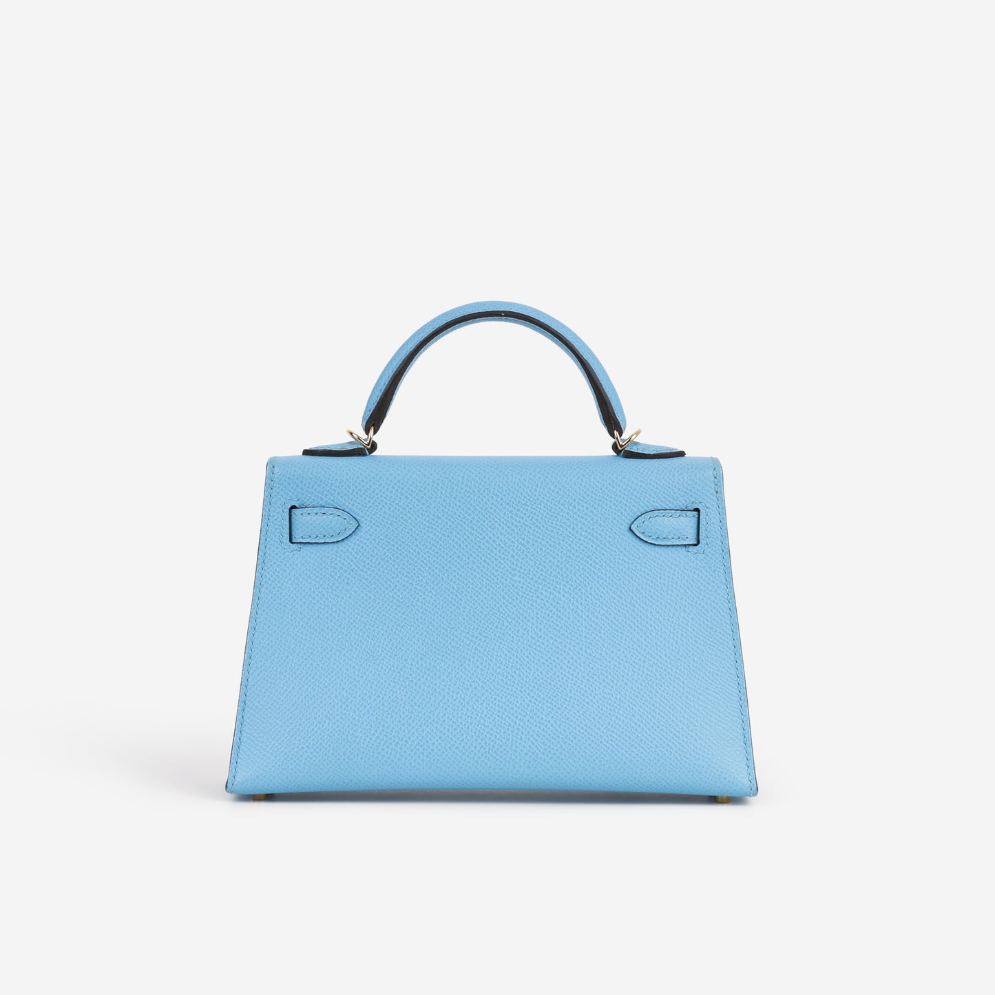 Hermès Mini Kelly 20 - Celeste Epsom | Gold Hardware