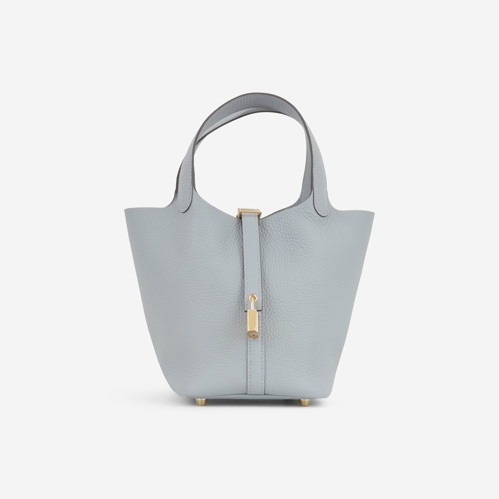 Hermès Picotin 18 - Gris Pantin Clemence | Gold Hardware - Bagista