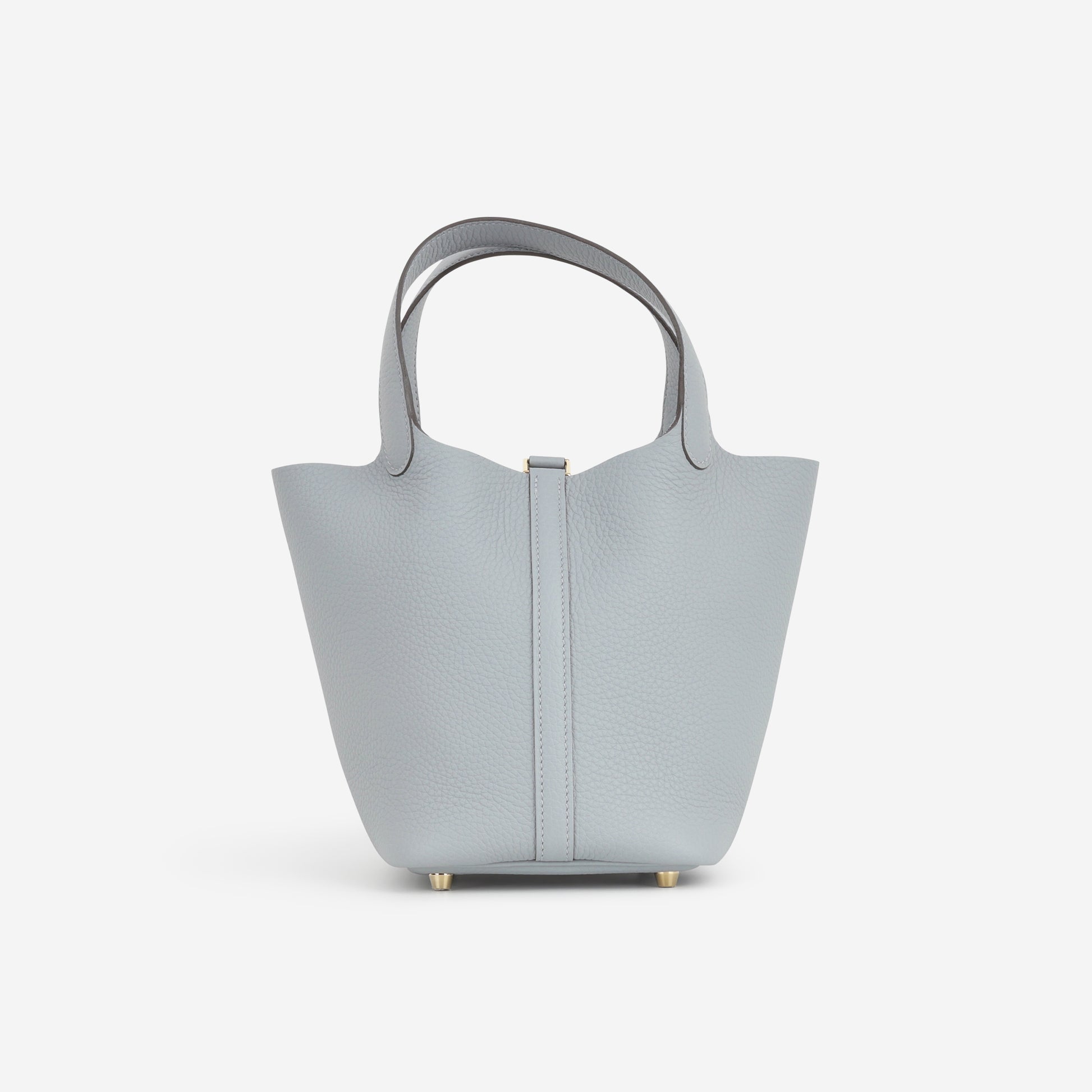 Hermès Picotin 18 - Gris Pantin Clemence | Gold Hardware - Bagista