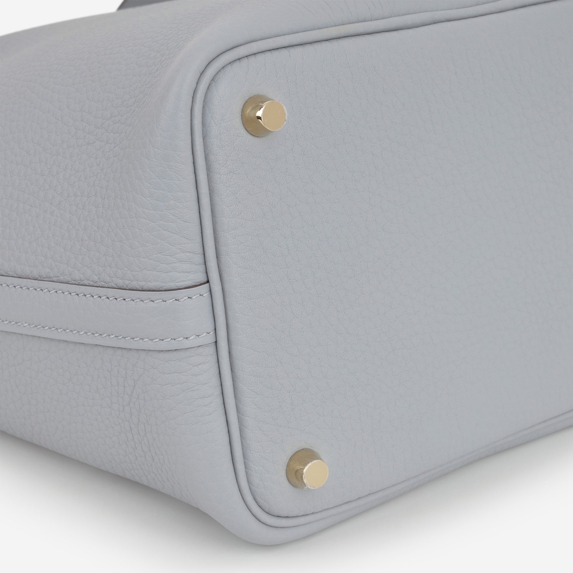 Hermès Picotin 18 - Gris Pantin Clemence | Gold Hardware - Bagista