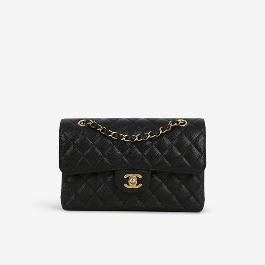 Chanel Small Classic Flap - Black Caviar | Gold Hardware