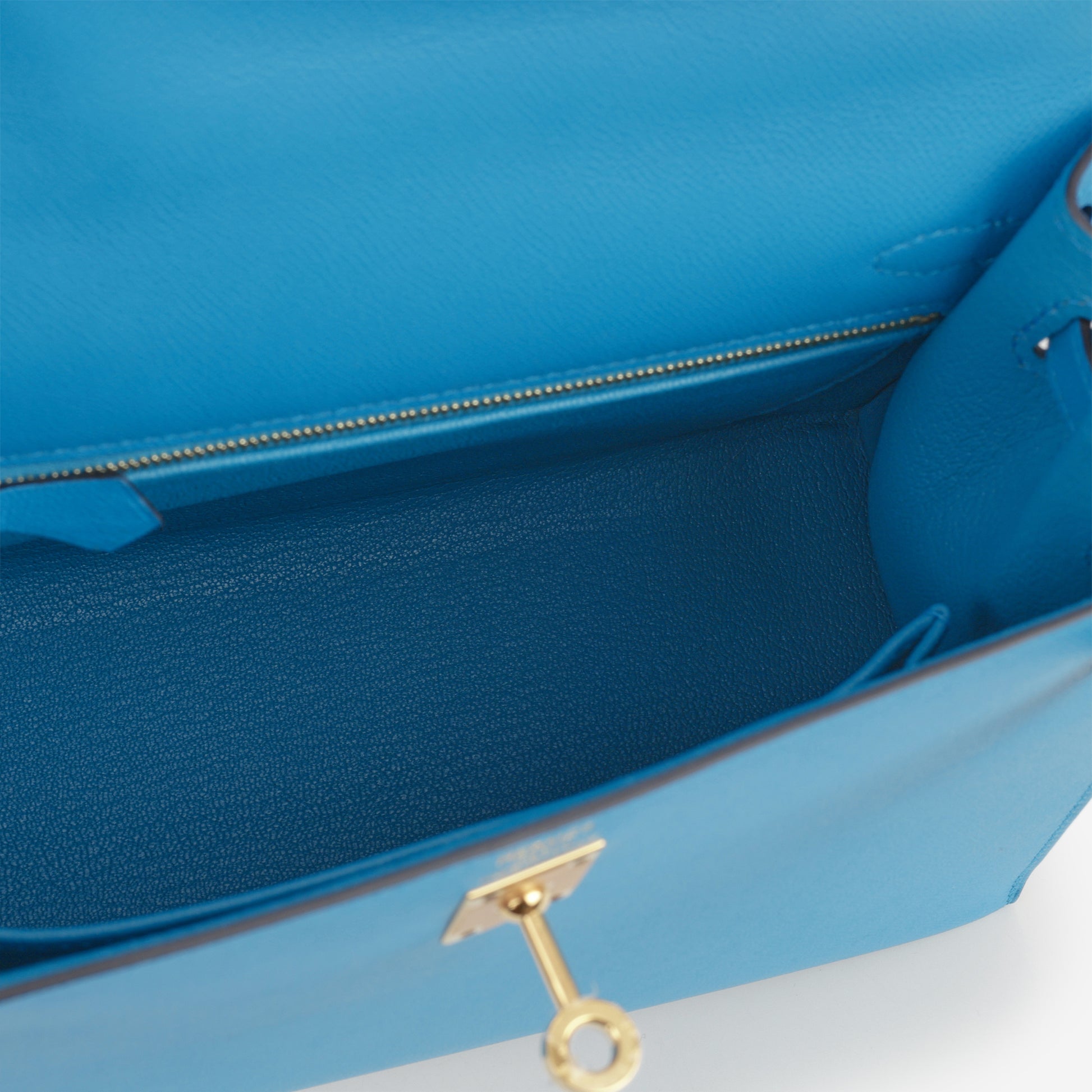 Hermès Kelly 25 - Bleu Frida Madame | Gold Hardware - Bagista