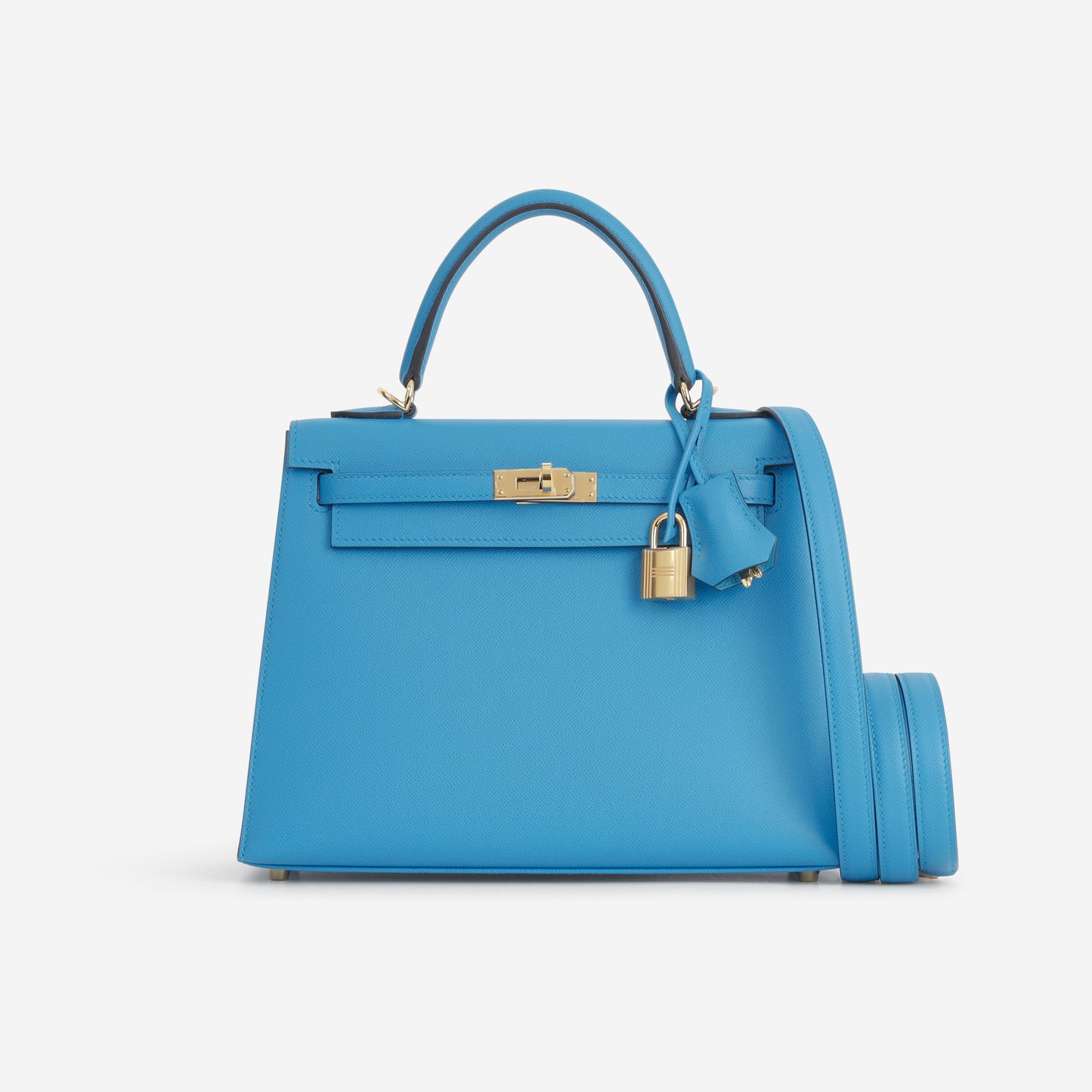 Hermès Kelly 25 - Bleu Frida Madame | Gold Hardware - Bagista
