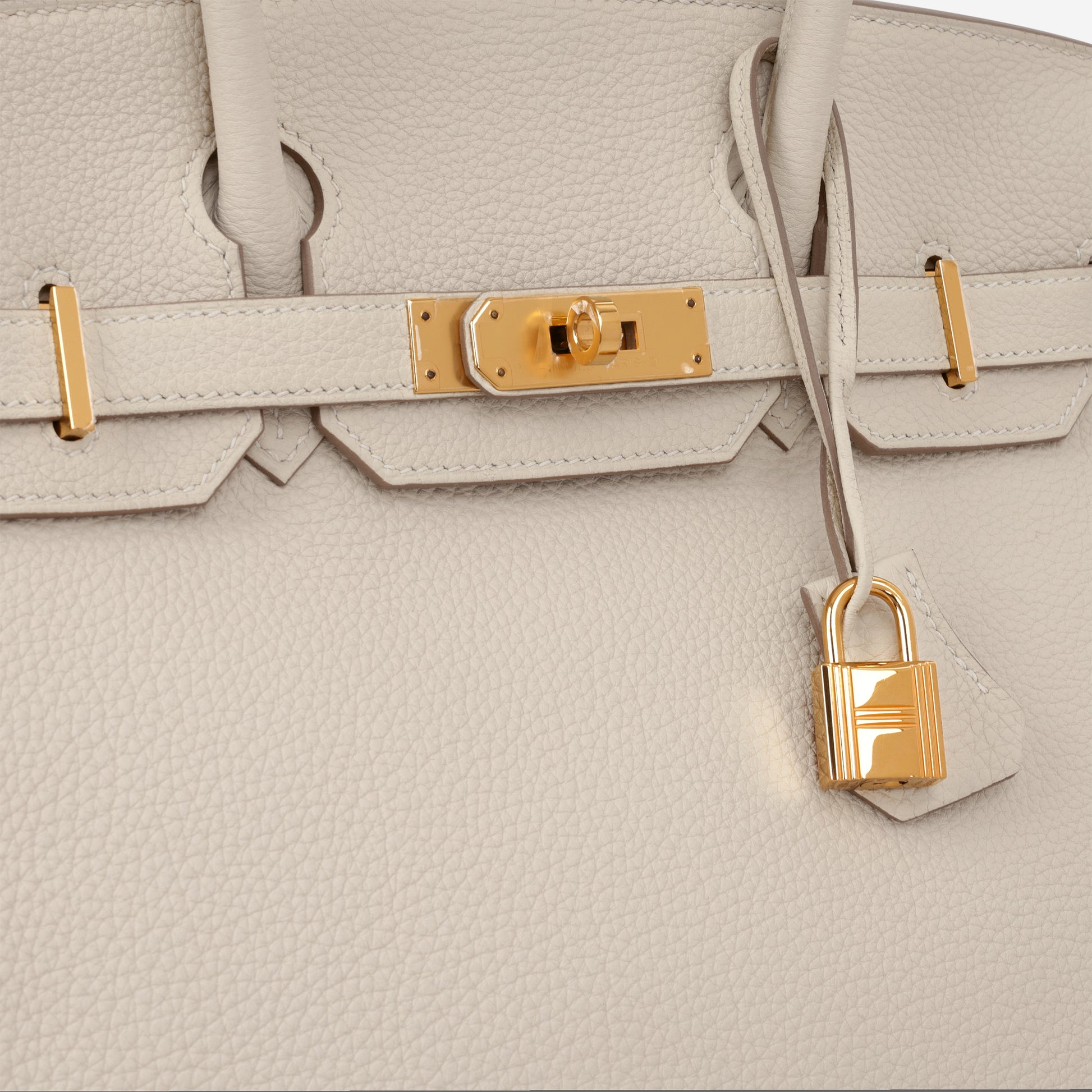 Hermès Birkin 30 - Craie Togo | Gold Hardware - Bagista