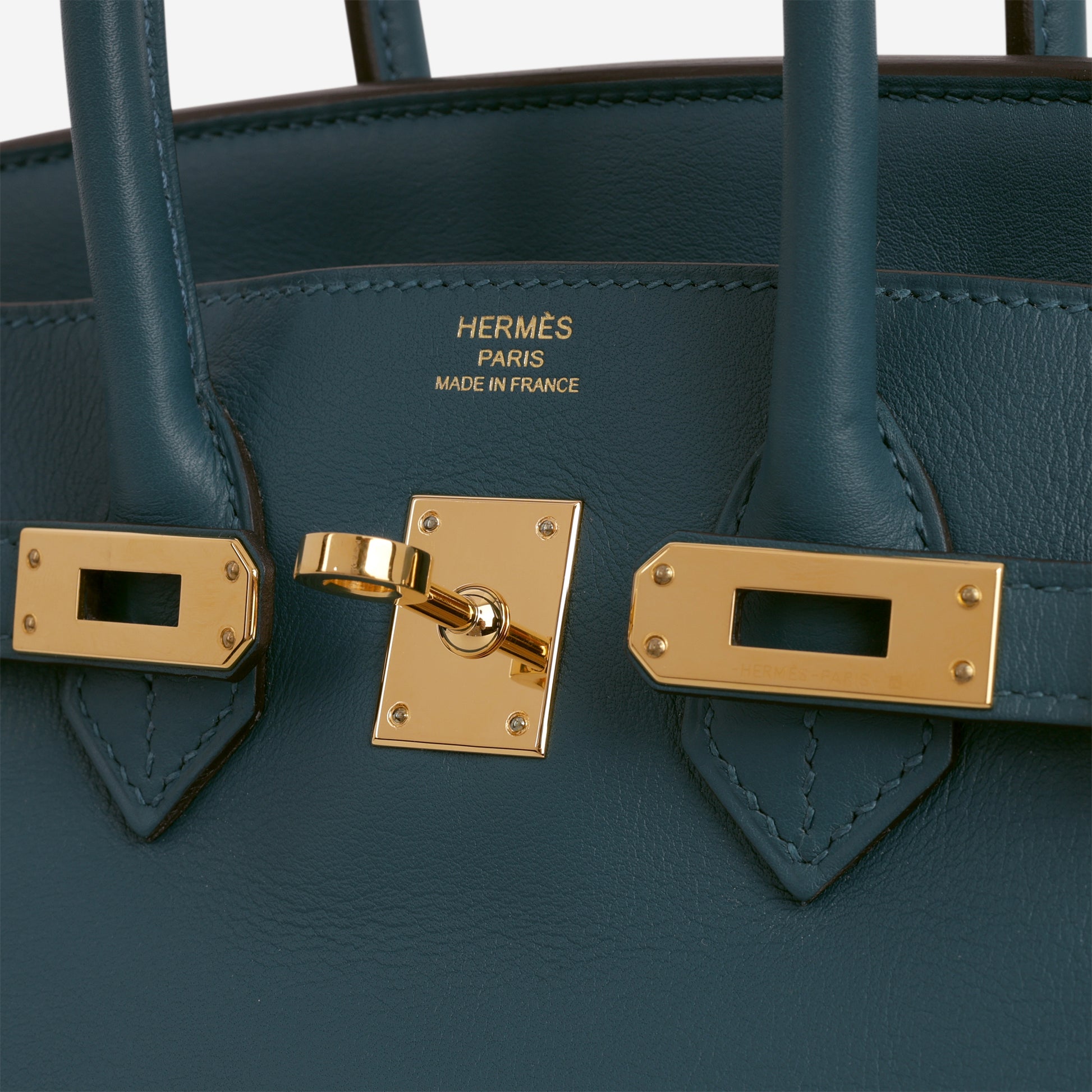 Hermès Birkin 25 - Vert Bosphore Swift | Gold hardware - Bagista