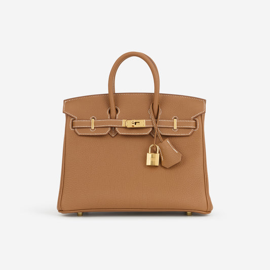 Hermès Birkin 25 - Gold Togo | Gold Hardware - Bagista
