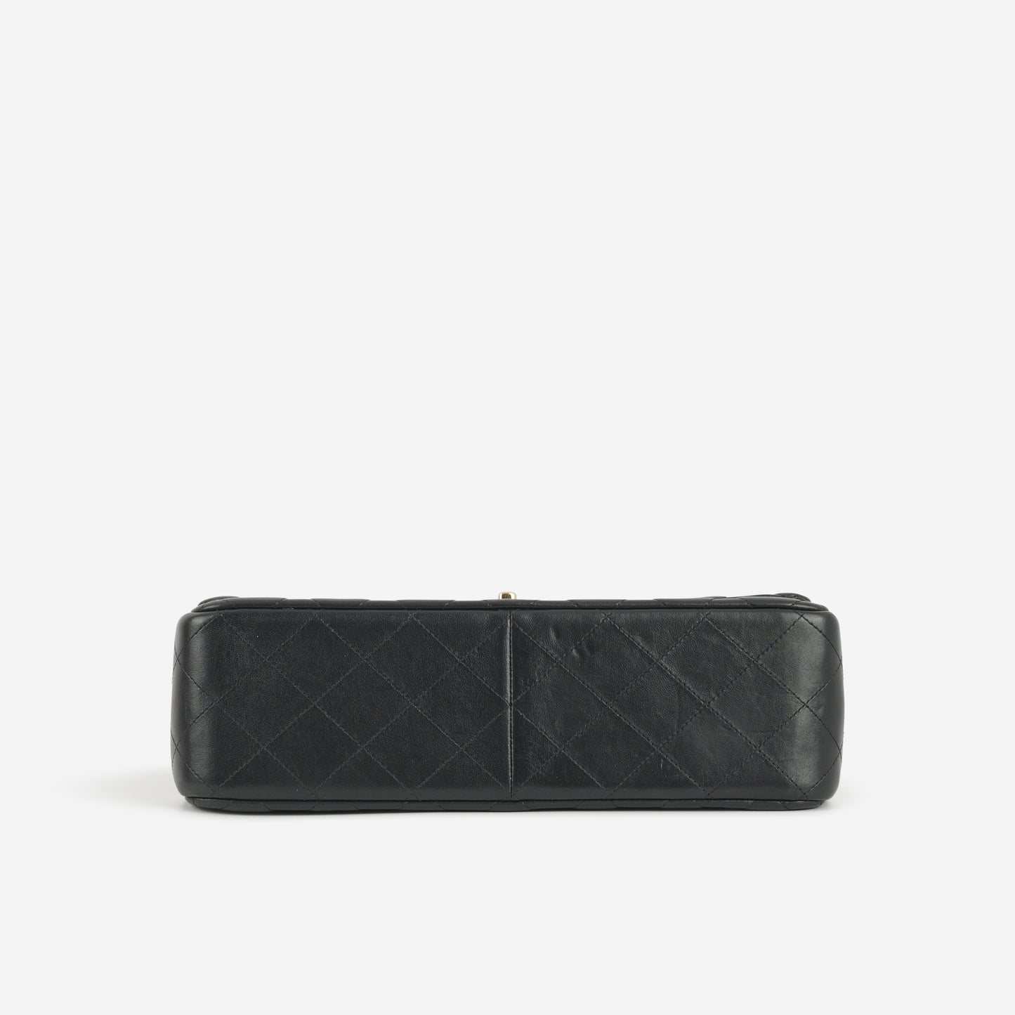 Chanel Jumbo Classic Flap - Black Lambskin | Gold Hardware - Bagista