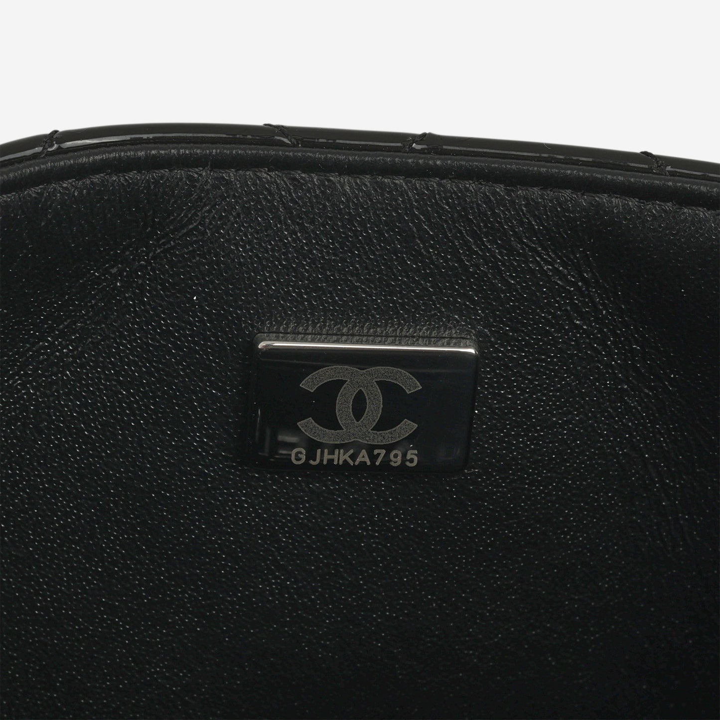 Chanel Mini Flap Square - So Black Patent | Black Hardware - Bagista