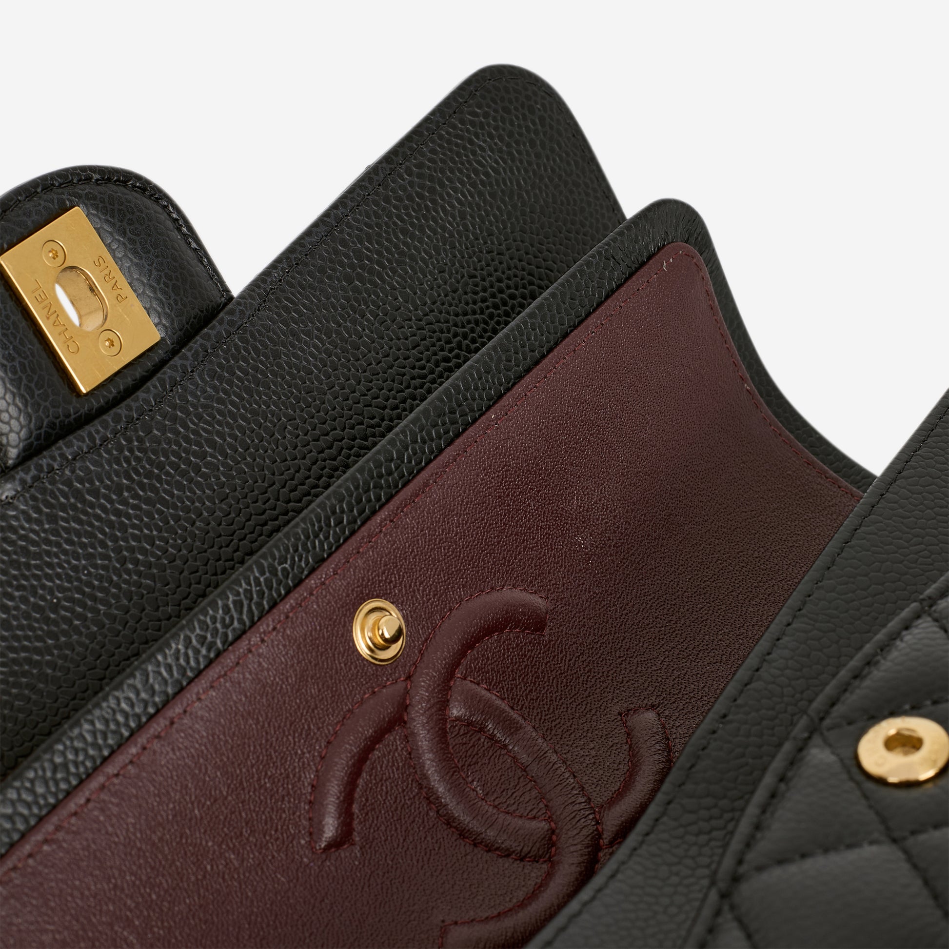 Chanel Small Classic Flap - Black Caviar | Gold Hardware - Bagista