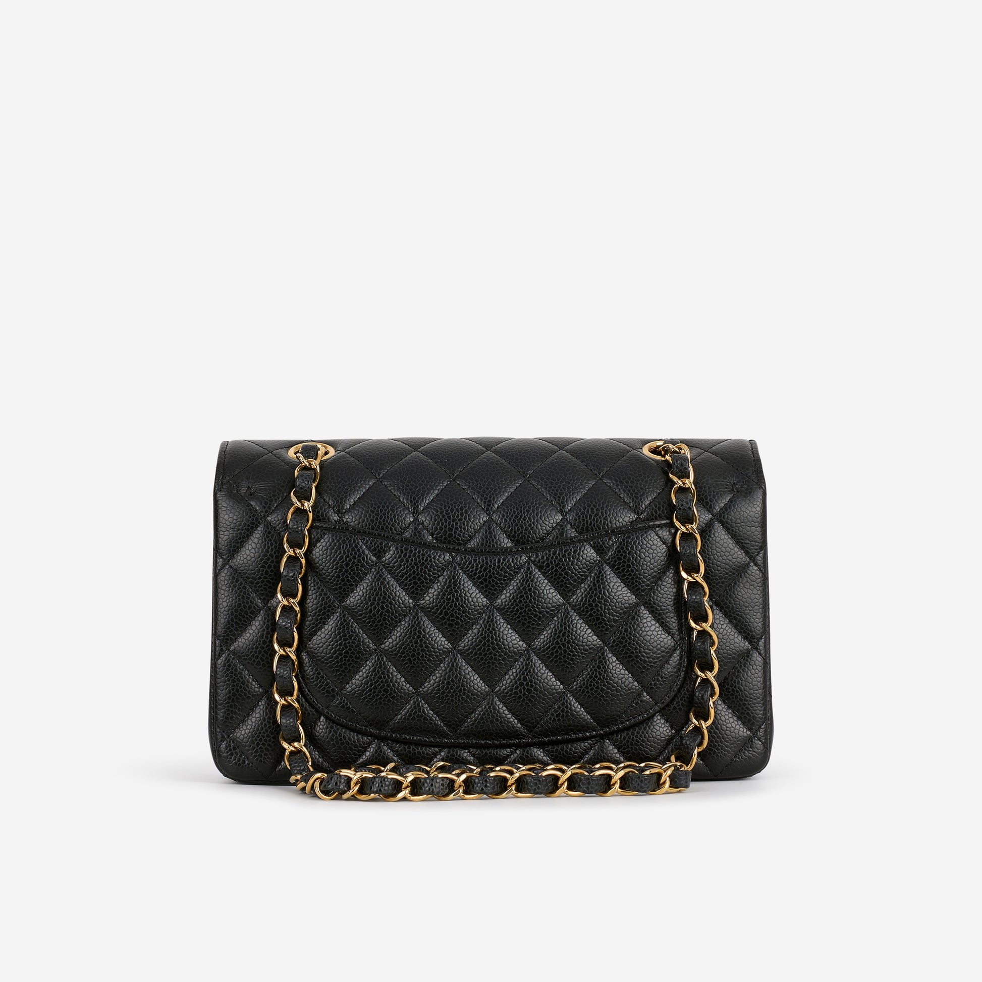 Chanel Small Classic Flap - Black Caviar | Gold Hardware - Bagista